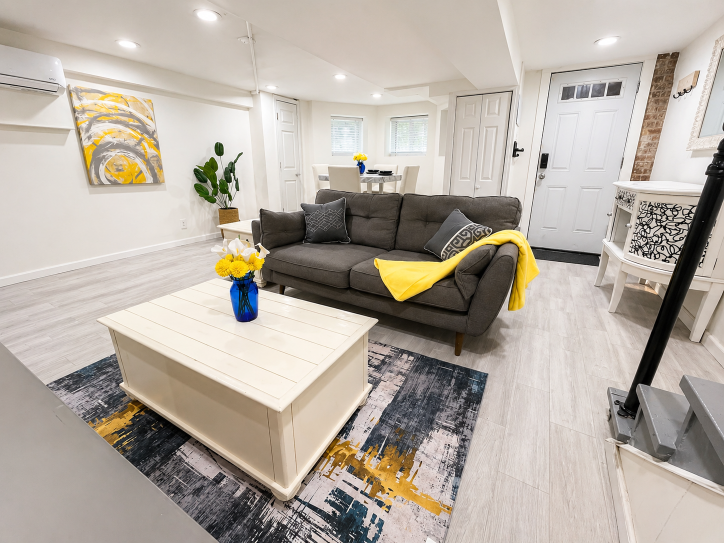 Modern furnished studio apartment rental in Washington, DC
