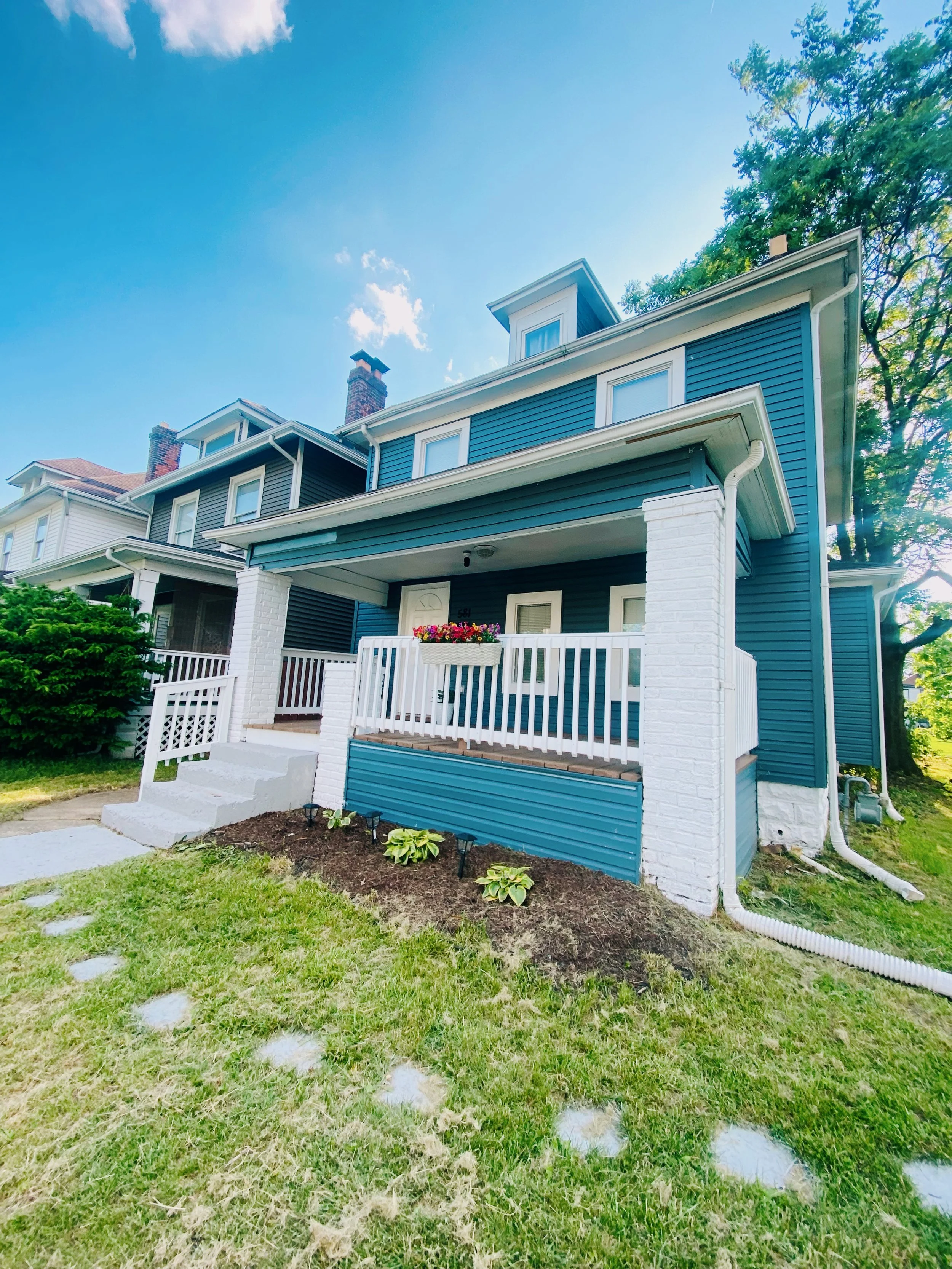 Renovated single family furnished rental property in downtown Columbus, Ohio