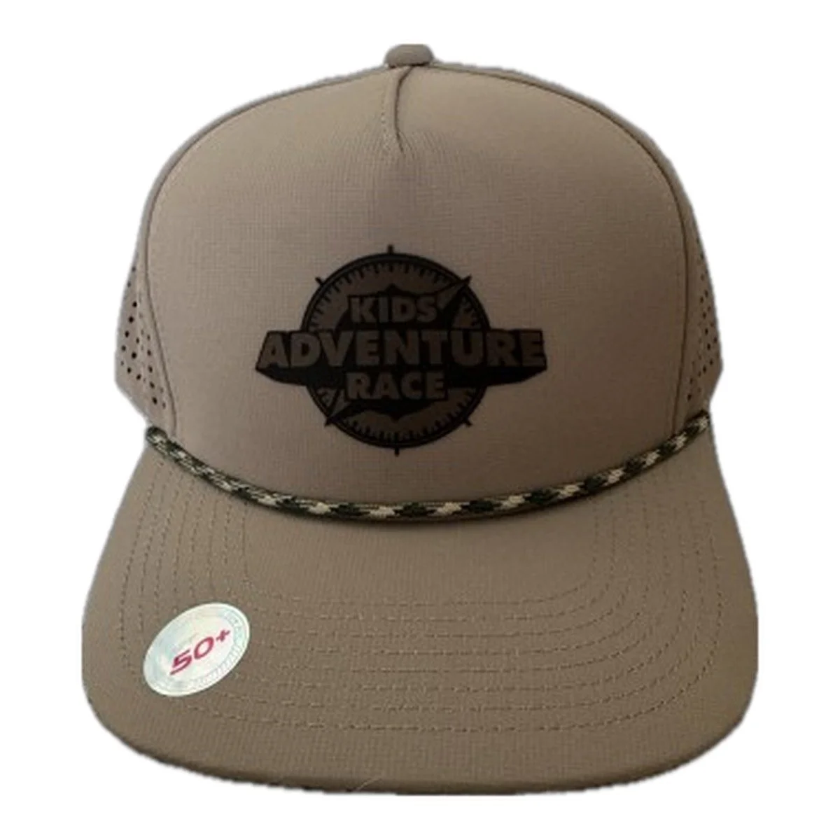 Kids Adventure Race Brown Trucker Hat