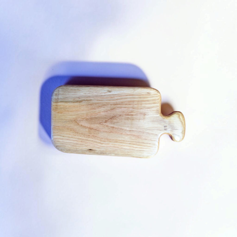 Handcrafted Wooden Cutting Board with Handle