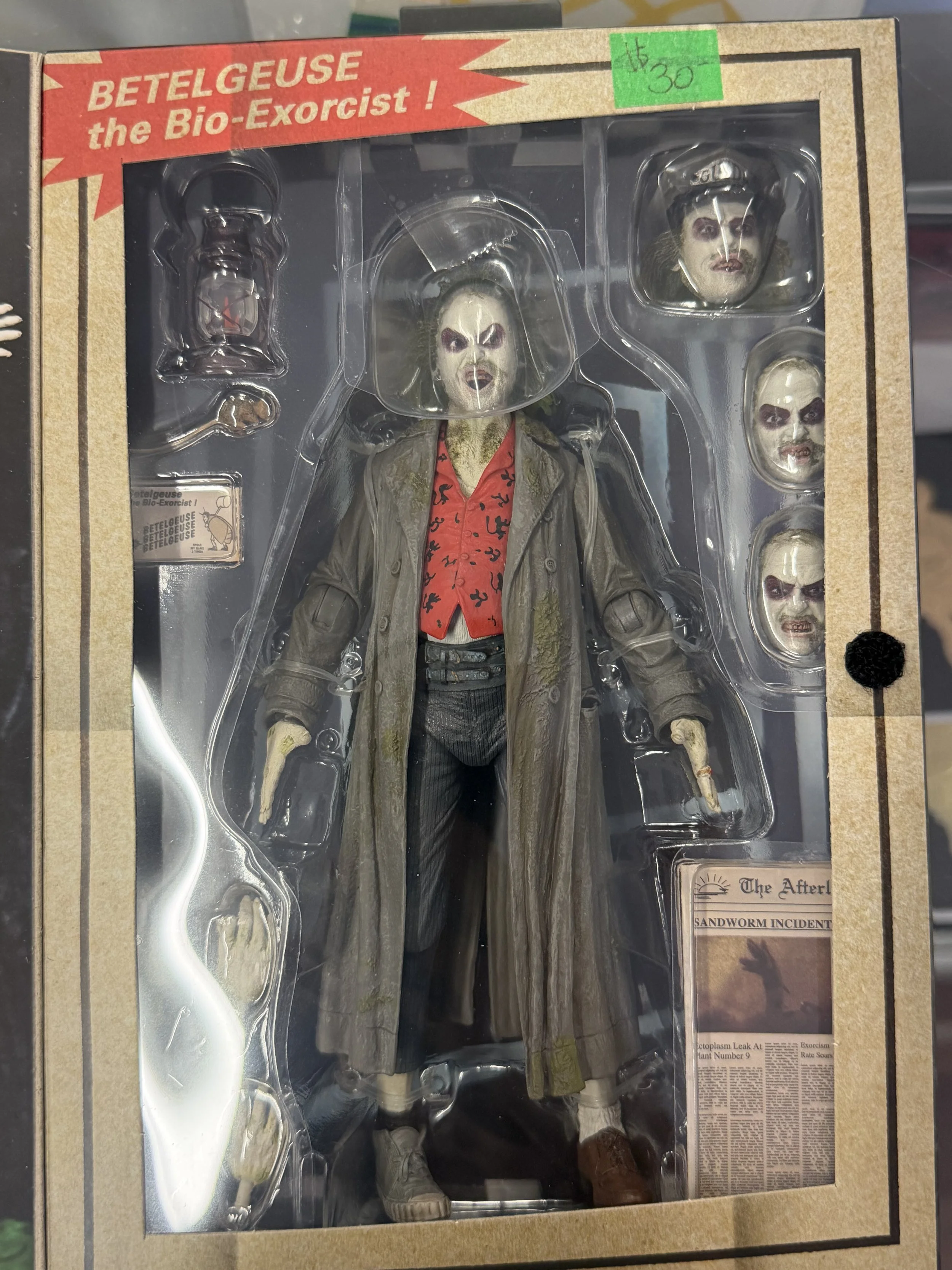 BeetleJuice The Bio-Exorcist Figure