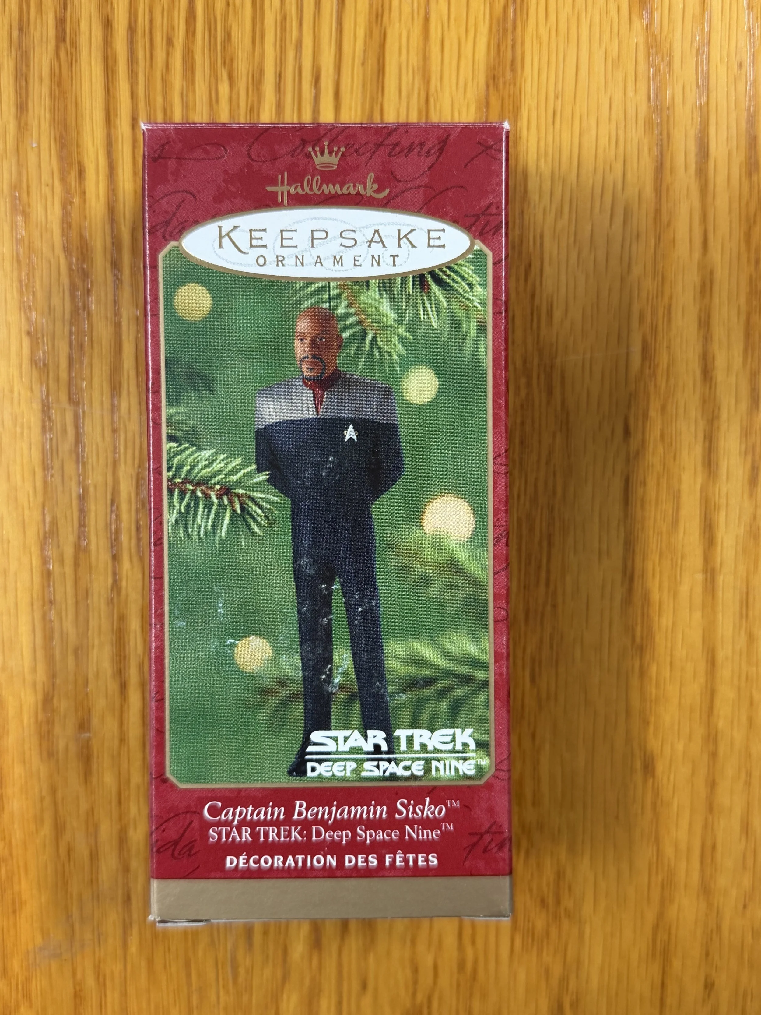 Captain Benjamin Sisko Star Trek Ornament