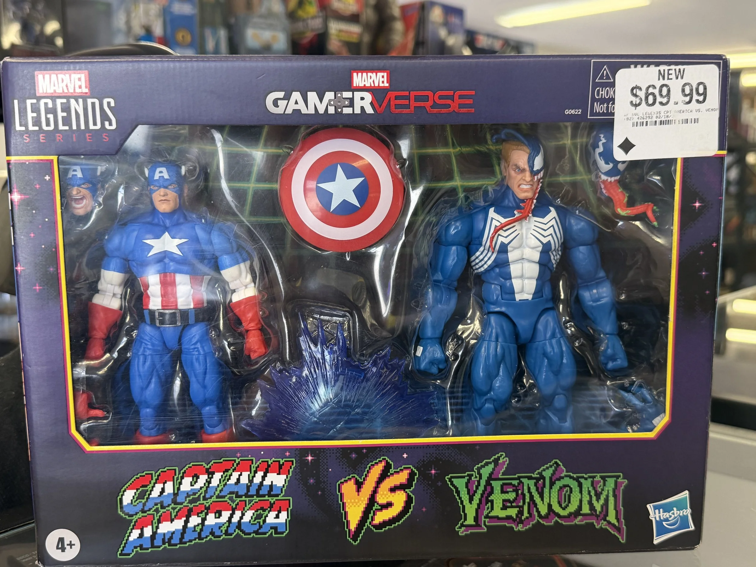 Captain America VS Venom Gamerverse