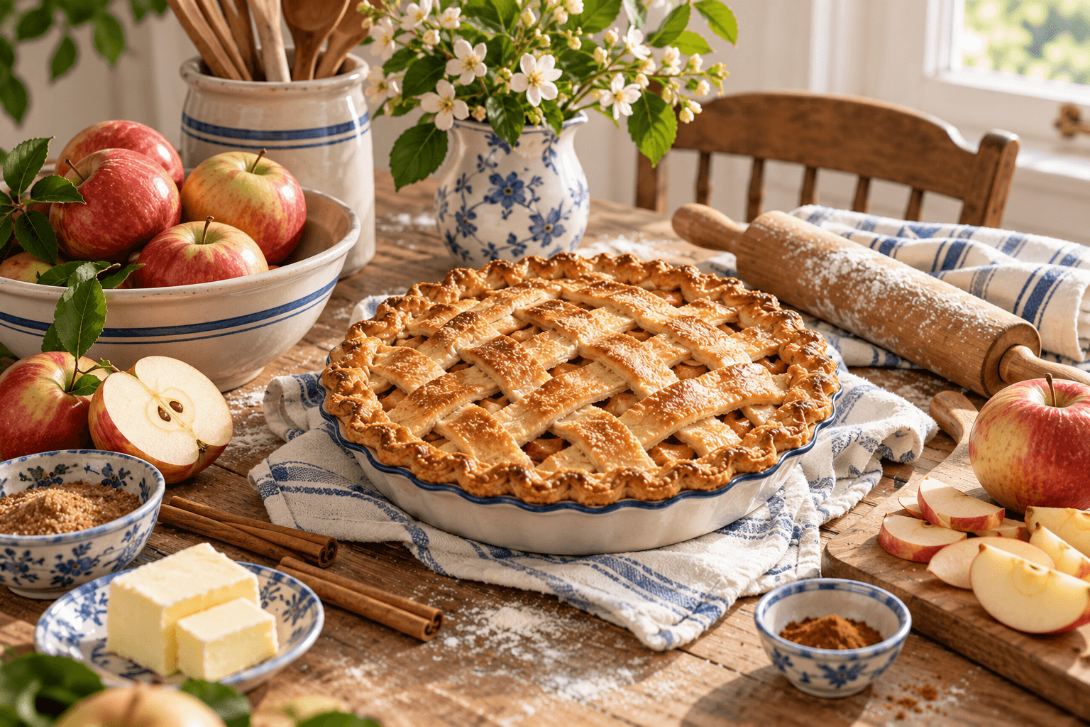 Classic New England Apple Pie