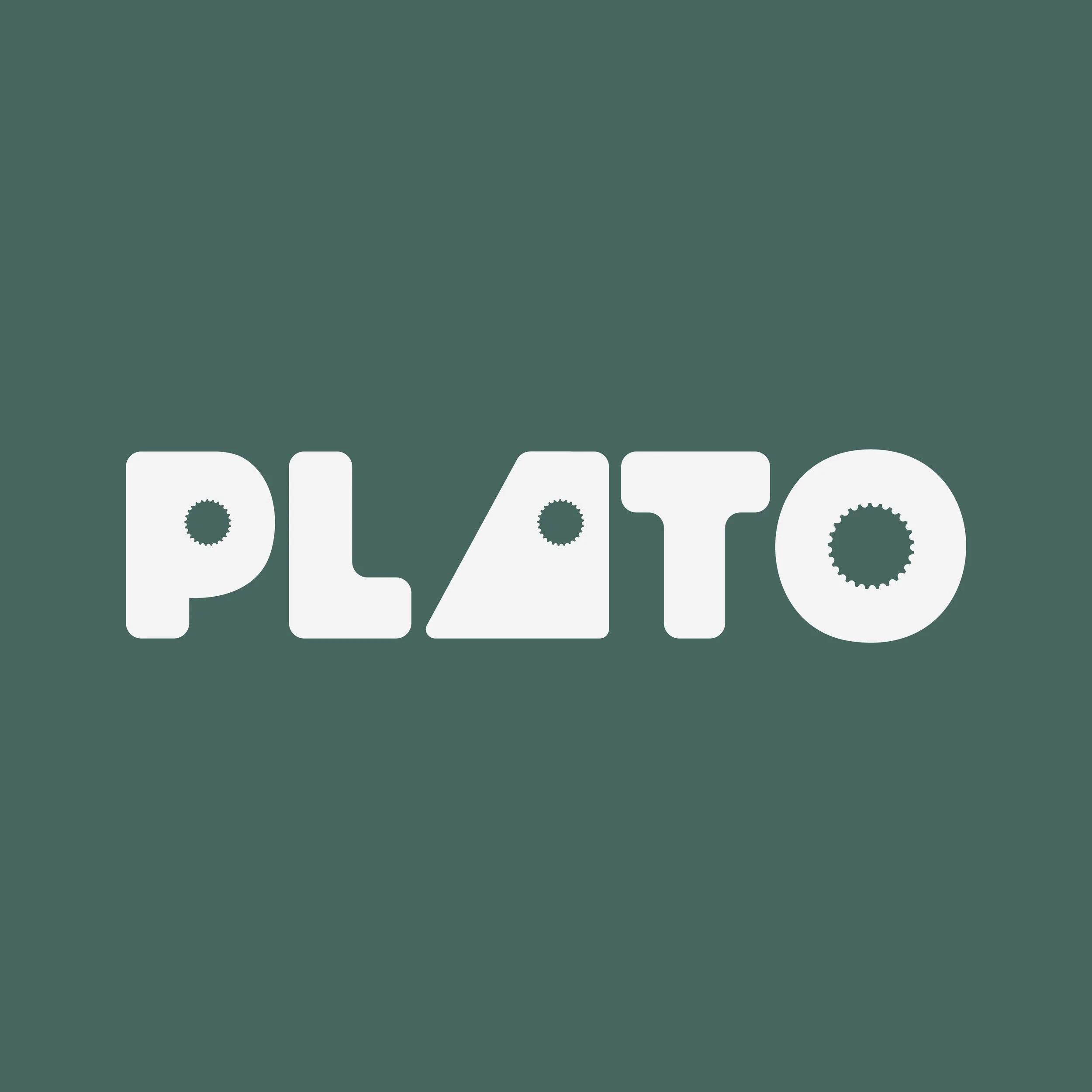 Logo PLATO inversé