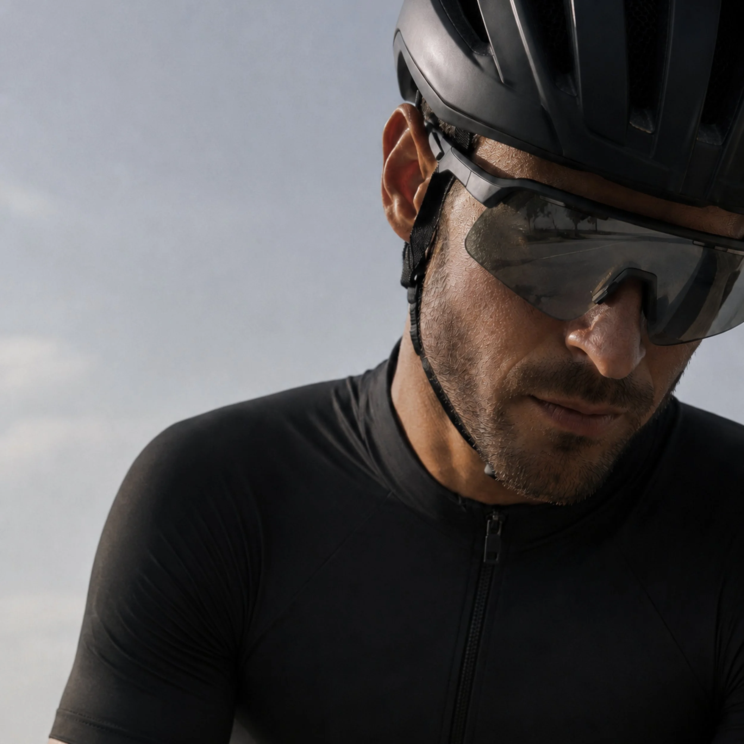 Portrait d'un cycliste PLATO