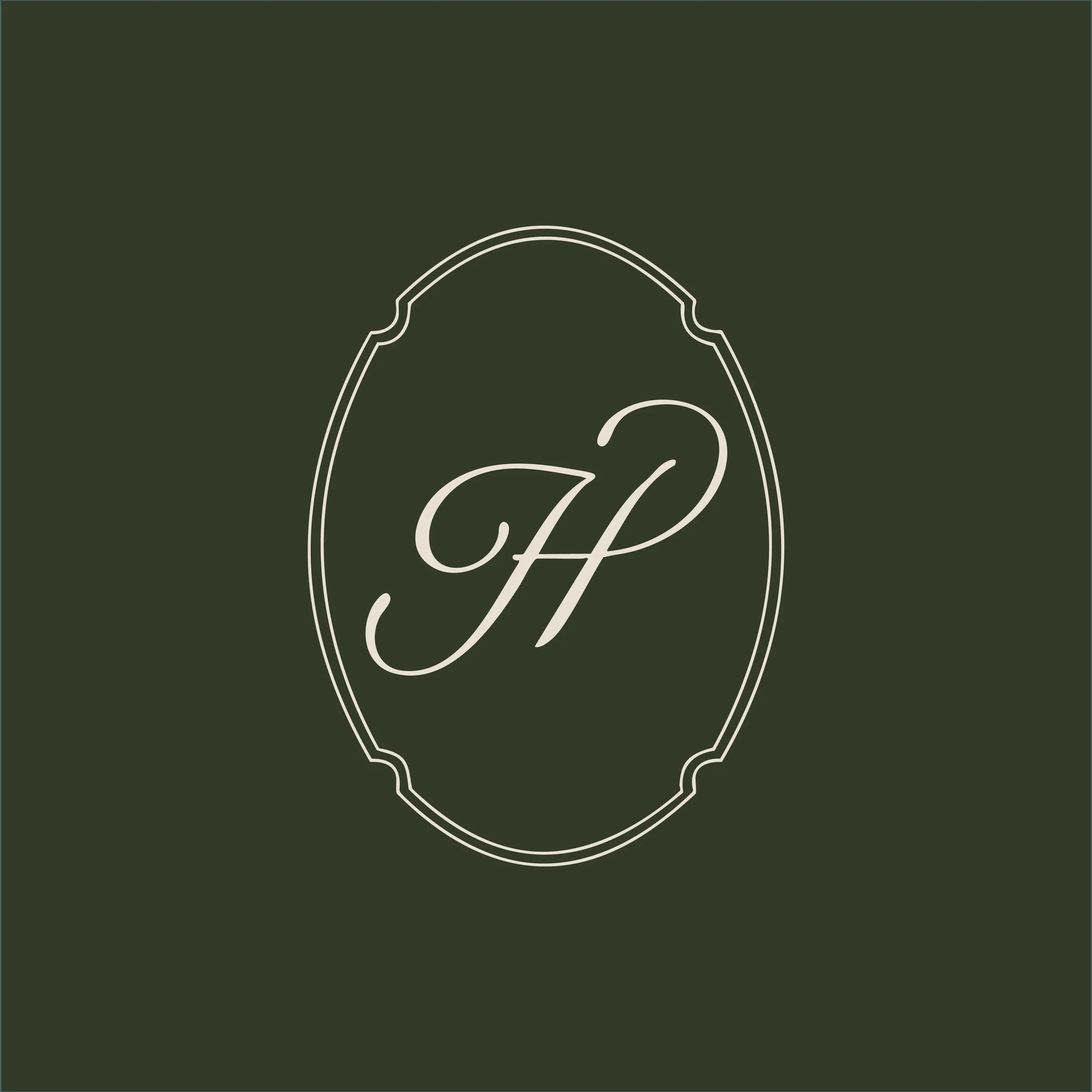 Logo Herman vert foncé
