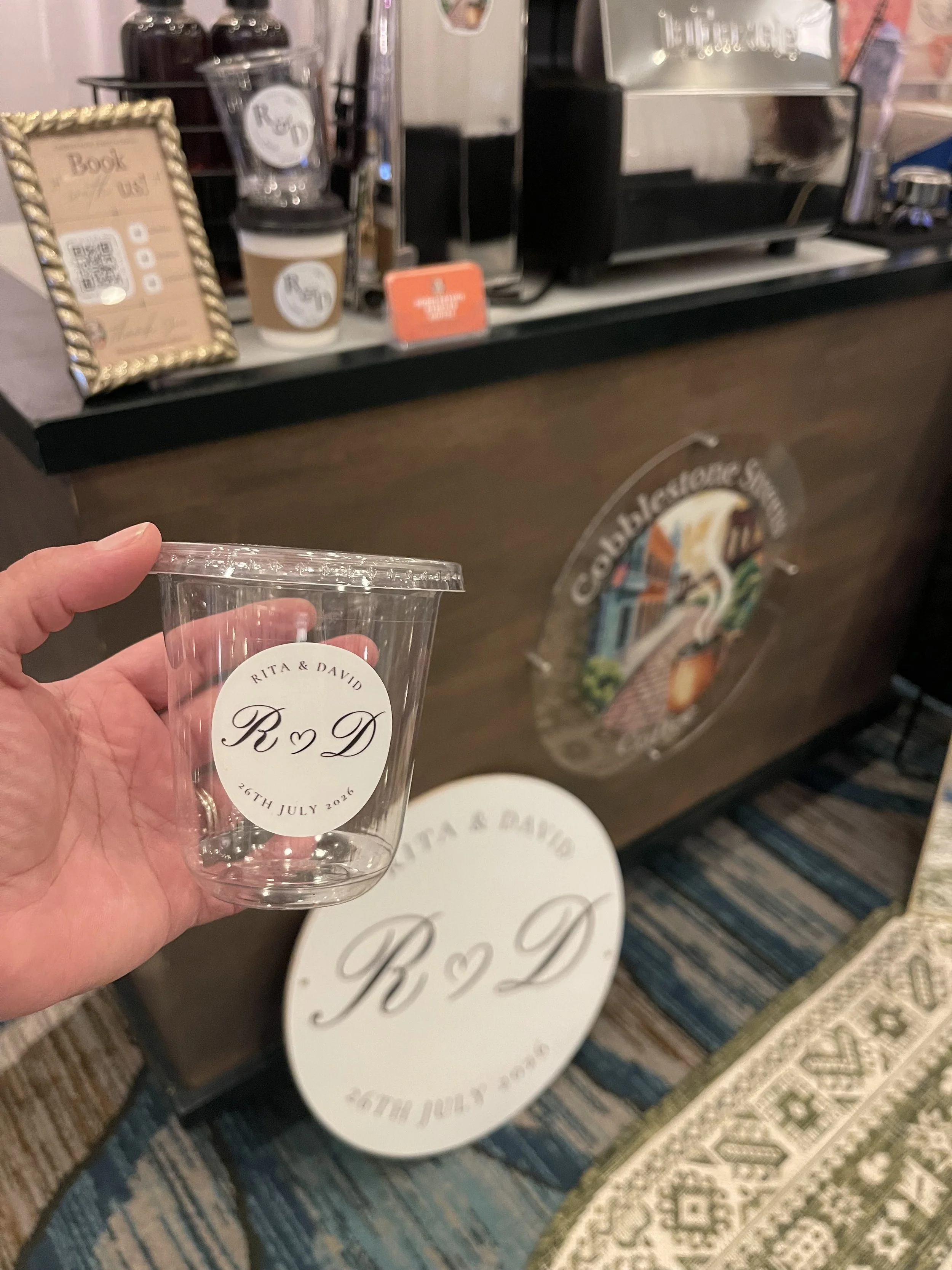 personalized coffee cups