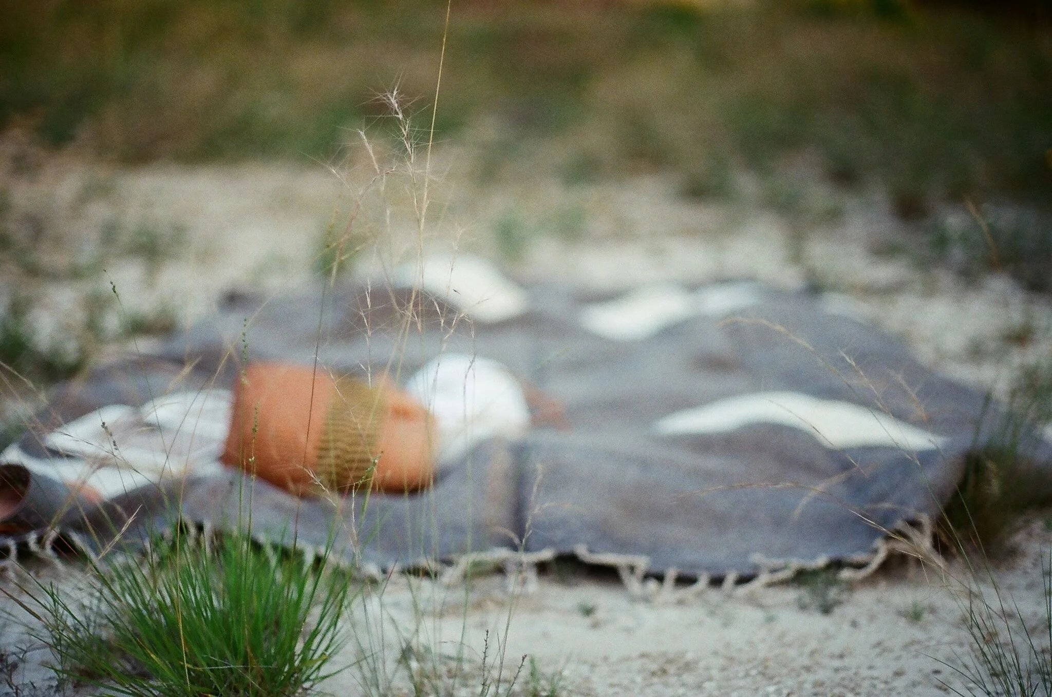 Artist Alyson Fox photographed Mexchic Mexican textile collection in Austin Texas