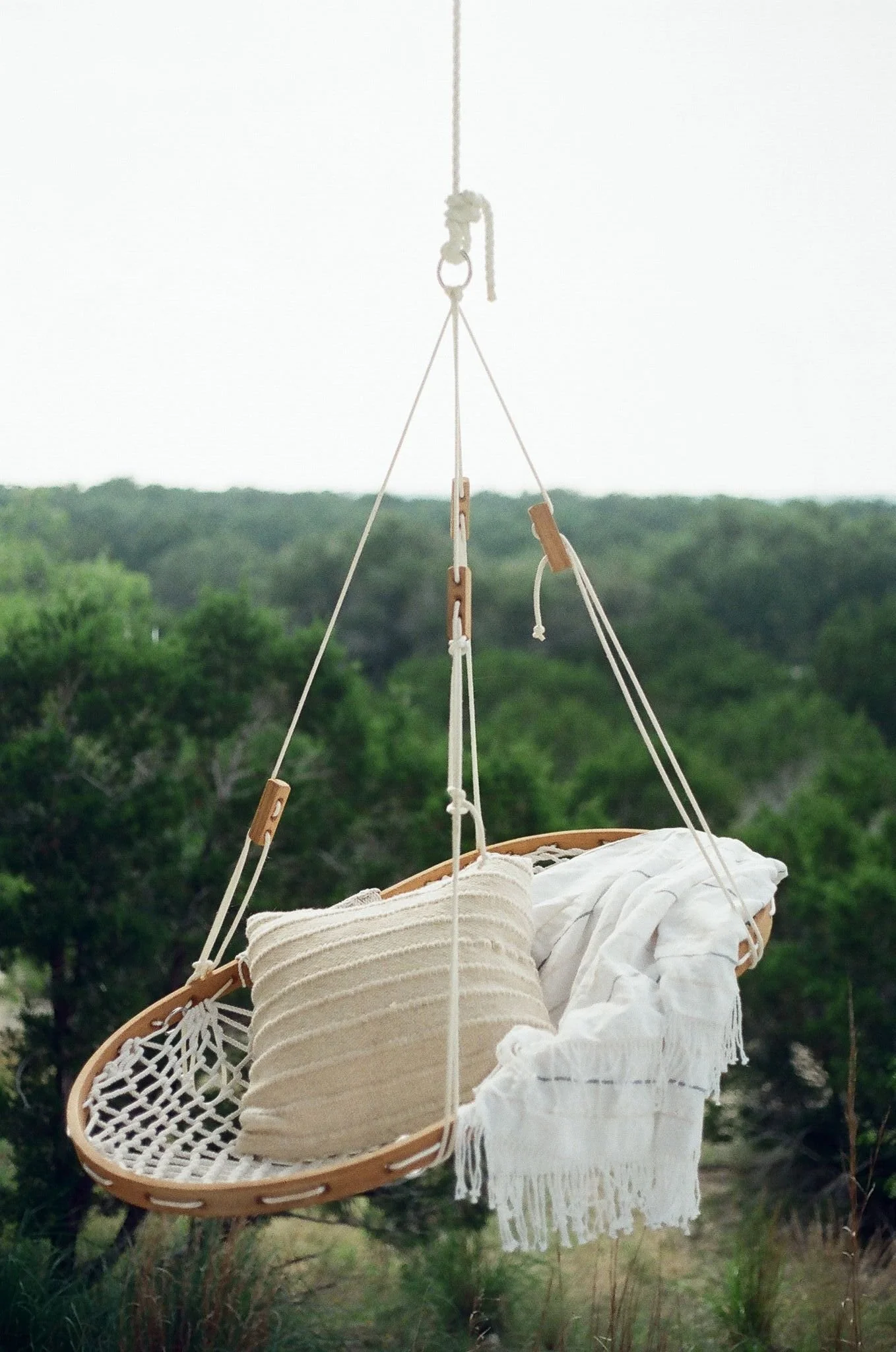 Artist Alyson Fox photographed Mexchic Mexican textile collection in Austin Texas