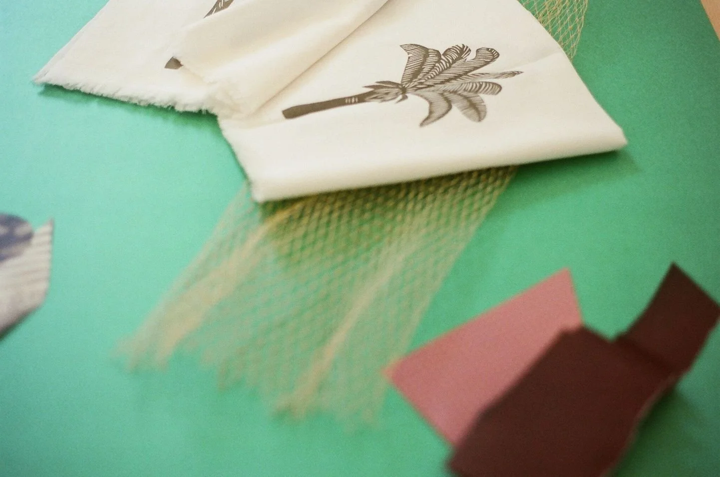 Artist Alyson Fox photographed Mexchic Mexican textile collection in Austin Texas