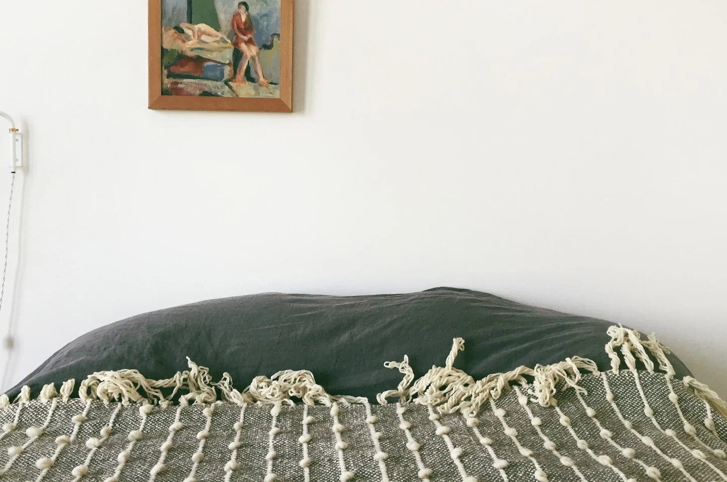 Artist Alyson Fox photographed Mexchic Mexican textile collection in Austin Texas