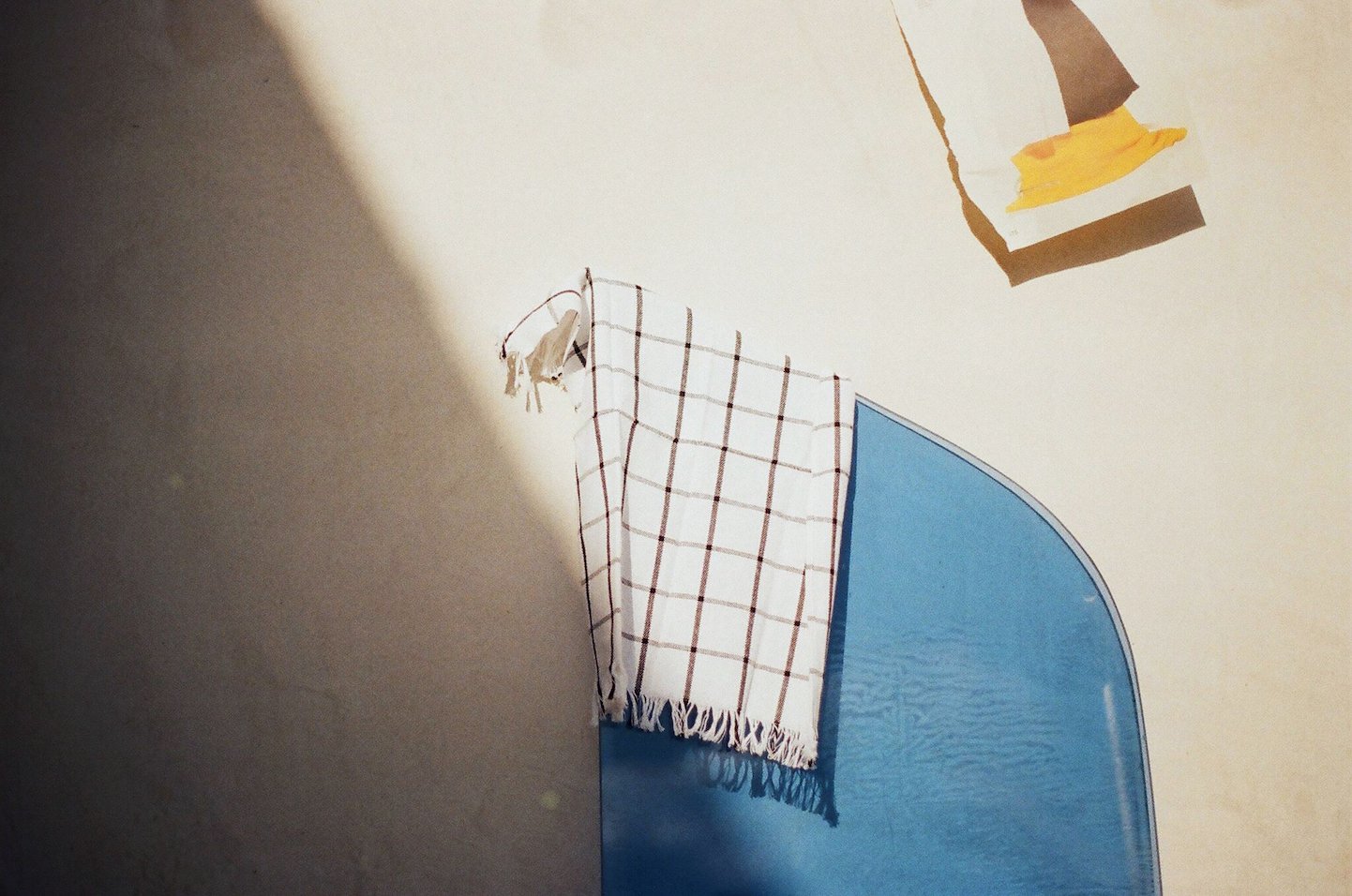 Artist Alyson Fox photographed Mexchic Mexican textile collection in Austin Texas