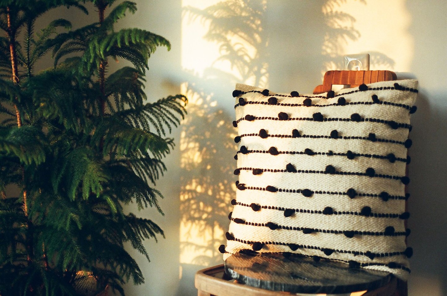 Artist Alyson Fox photographed Mexchic Mexican textile collection in Austin Texas