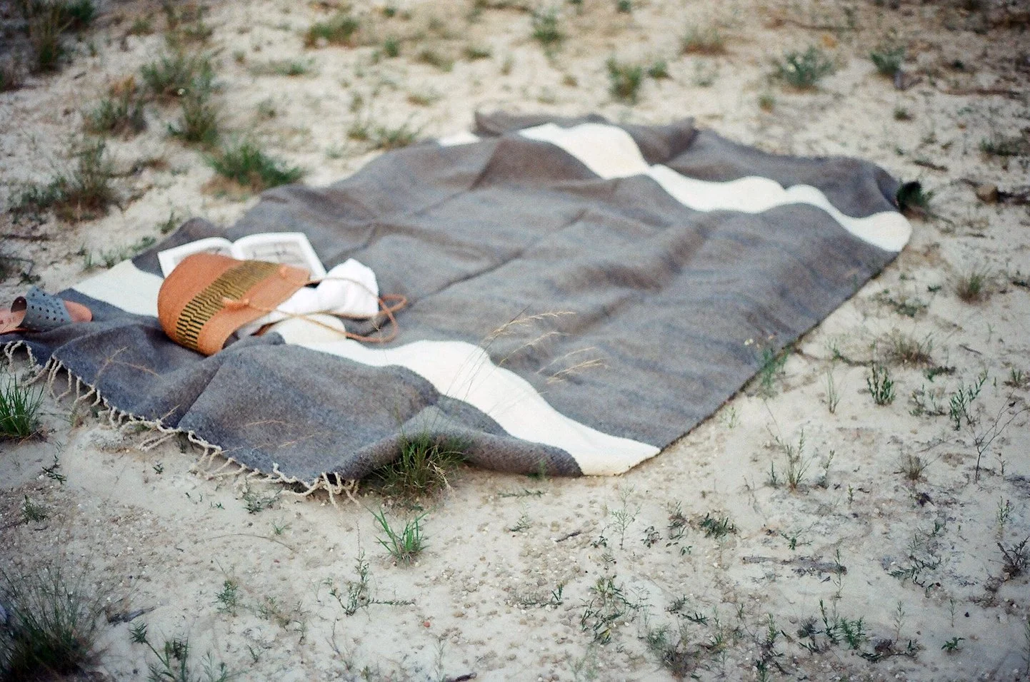 Artist Alyson Fox photographed Mexchic Mexican textile collection in Austin Texas
