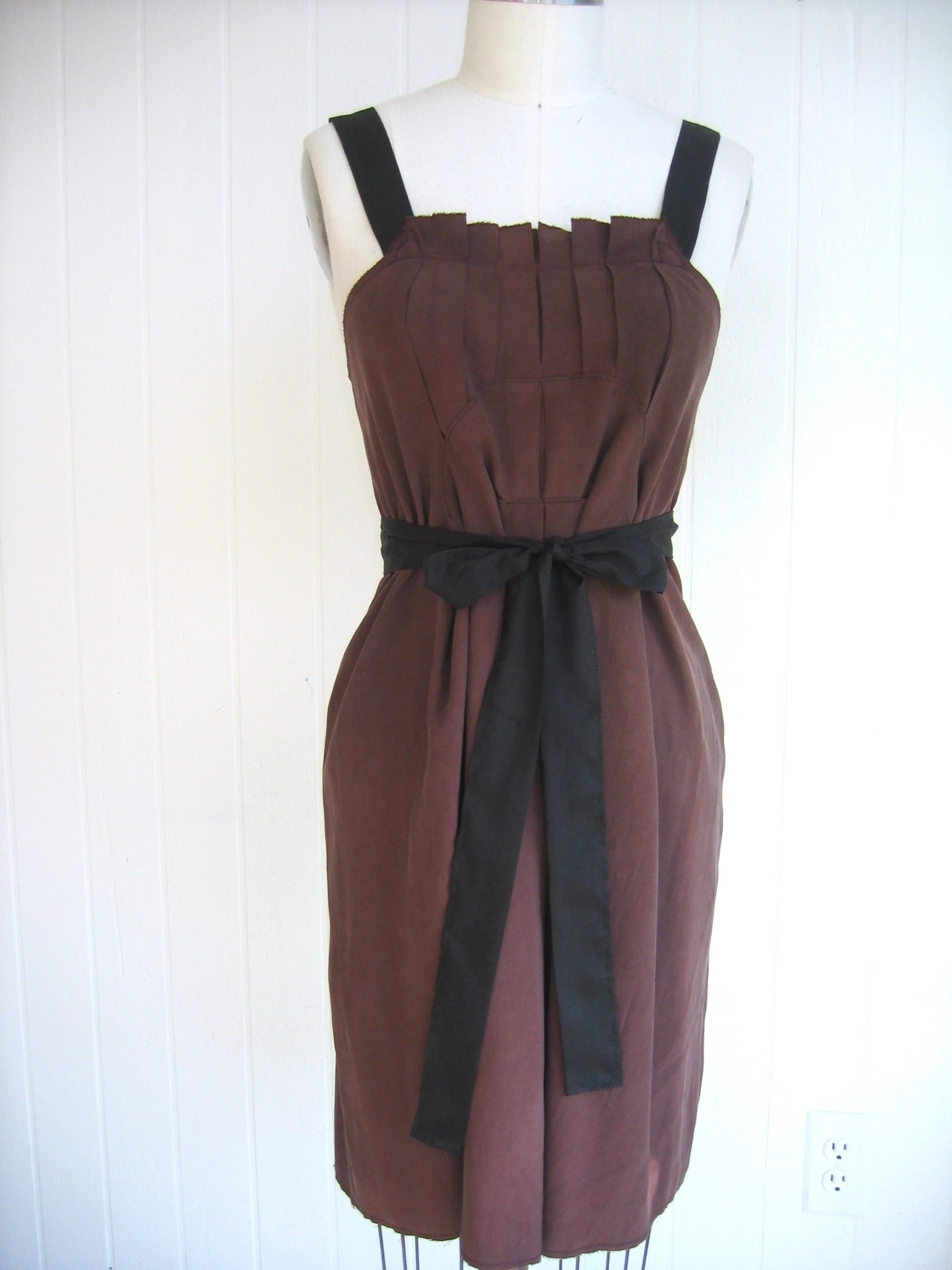 gemma brown silk pleated dress front.jpg