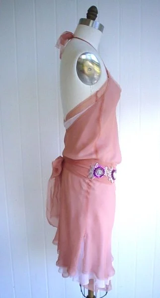 lineta chiffon dress with sequin sash belt side.jpg