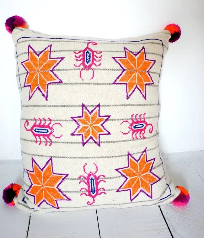 Huichol Huirarika Embroidered Pillows (2012 - To Present)