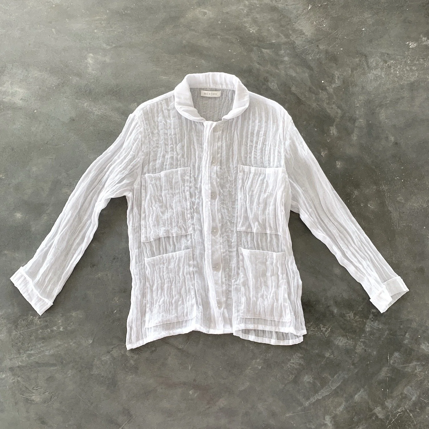 Mexchic gauze cotton clothing natural tunics summer lifestyle collection, shopping in Oaxaca Mexico ethically made sustainable hand woven handmade regenerative cotton natural dyes botanical dyes contemporary fashion Mexican designer boutique luxury c
