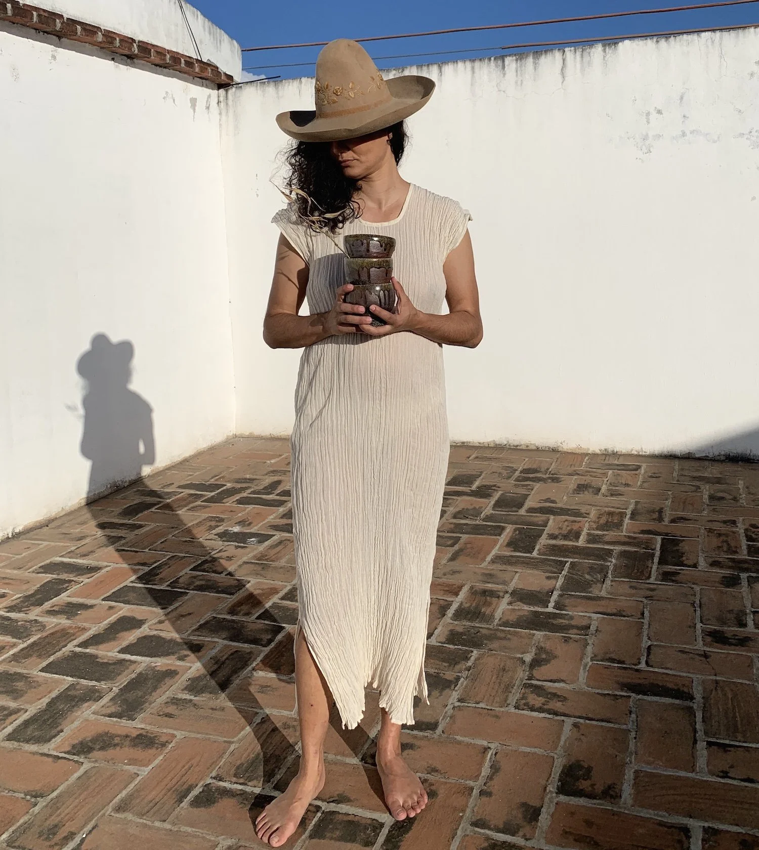 Mexchic gauze cotton clothing natural tunics summer lifestyle collection, shopping in Oaxaca Mexico ethically made sustainable hand woven handmade regenerative cotton natural dyes botanical dyes contemporary fashion Mexican designer boutique luxury c