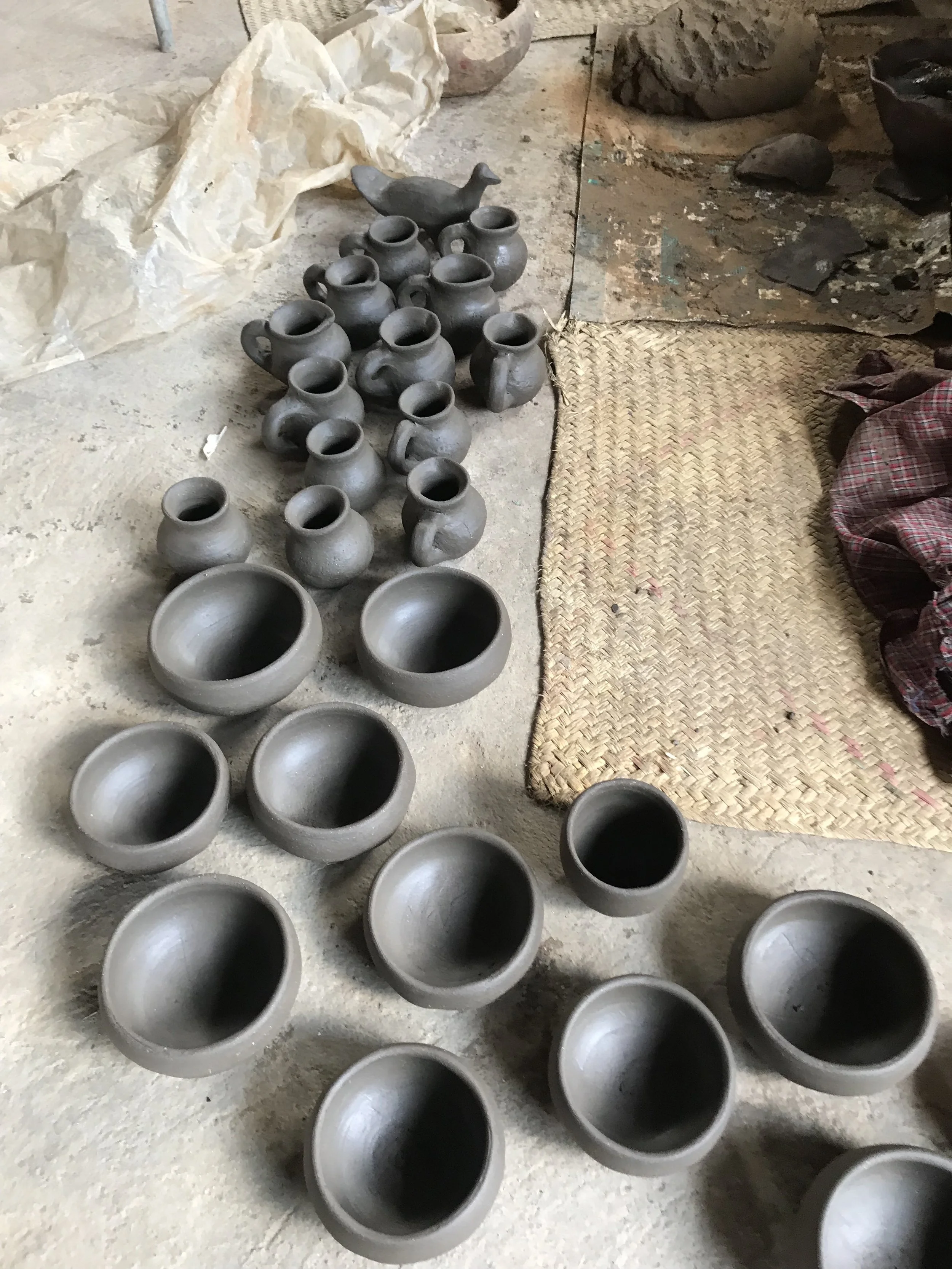 Mexchic Shopping in Oaxaca mexico for contemporary craft of Mexican design for natural clothing ceramic clay buttons fire pit san marcos tlapazola oaxaca mexico zapotec indigenous culture mexican artist regenerative sustainable fashion ethical design