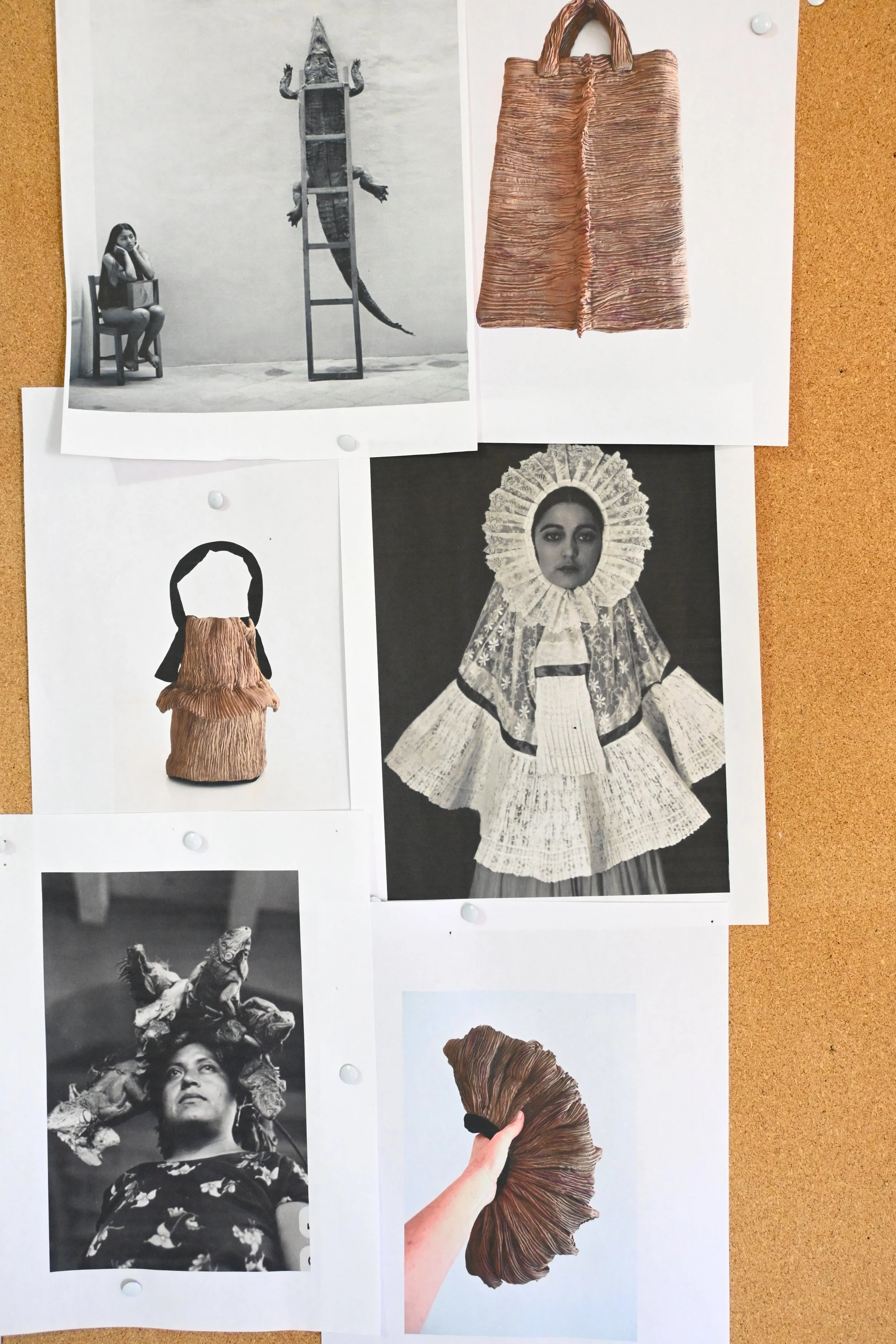 Oaxaca Collection of Hand Pleated Bags, 2026