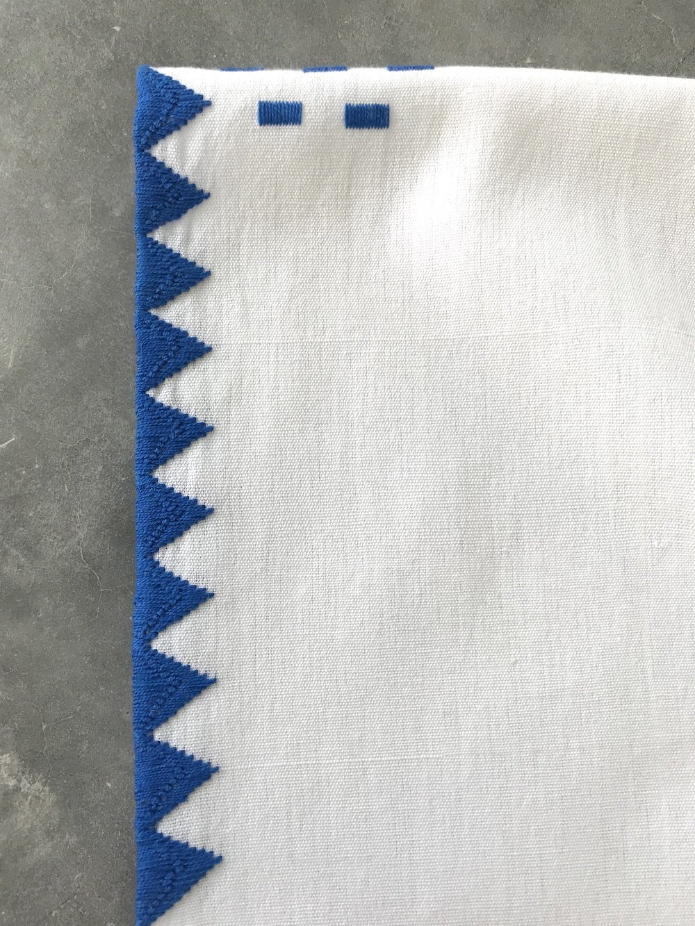 handwoven craft cotton embroidery macrame fringe rebozo shawl mexico mexican oaxaca chiapas toluca tenancingo estado de mexico highend highfashion moda textiles artisan artisanal natural dyes botanical dyes blue black plaid check blouse poncho top sh