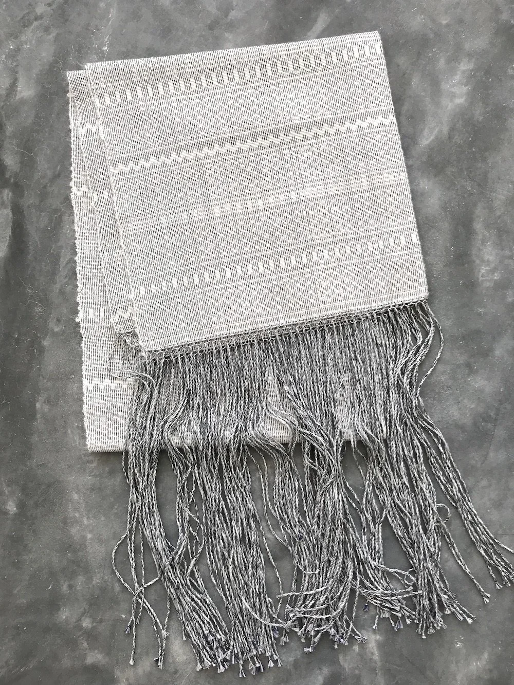 handwoven craft cotton embroidery macrame fringe rebozo shawl mexico mexican oaxaca chiapas toluca tenancingo estado de mexico highend highfashion moda textiles artisan artisanal natural dyes botanical dyes blue black plaid check blouse poncho top sh
