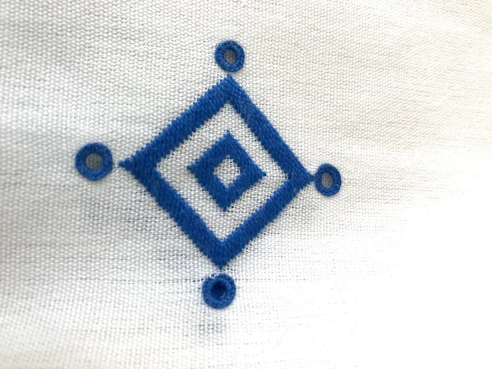 handwoven craft cotton embroidery macrame fringe rebozo shawl mexico mexican oaxaca chiapas toluca tenancingo estado de mexico highend highfashion moda textiles artisan artisanal natural dyes botanical dyes blue black plaid check blouse poncho top sh