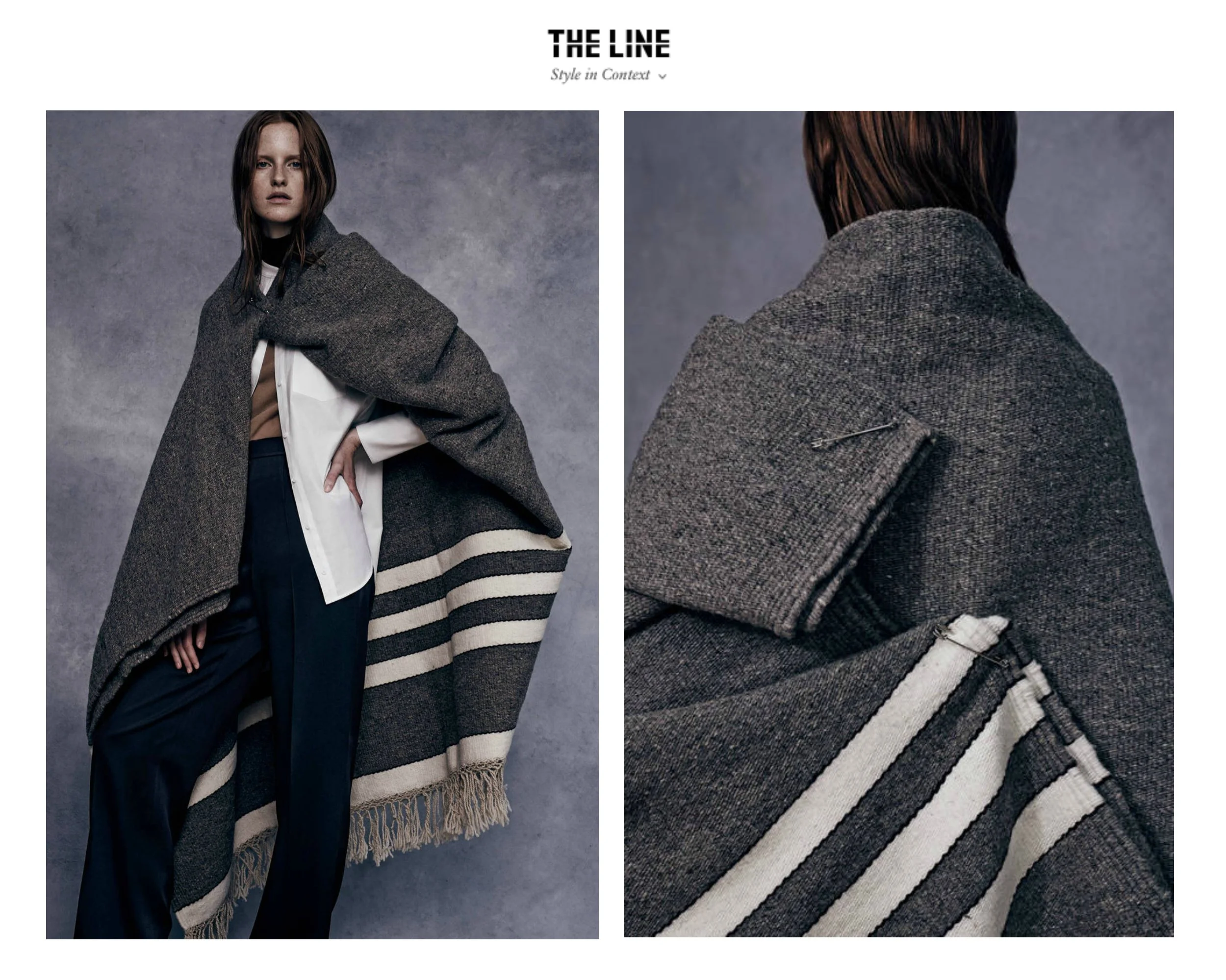 The Line New York Los Angeles luxury lifestyle store Mexchic textiles blanket wool Mexico Oaxaca