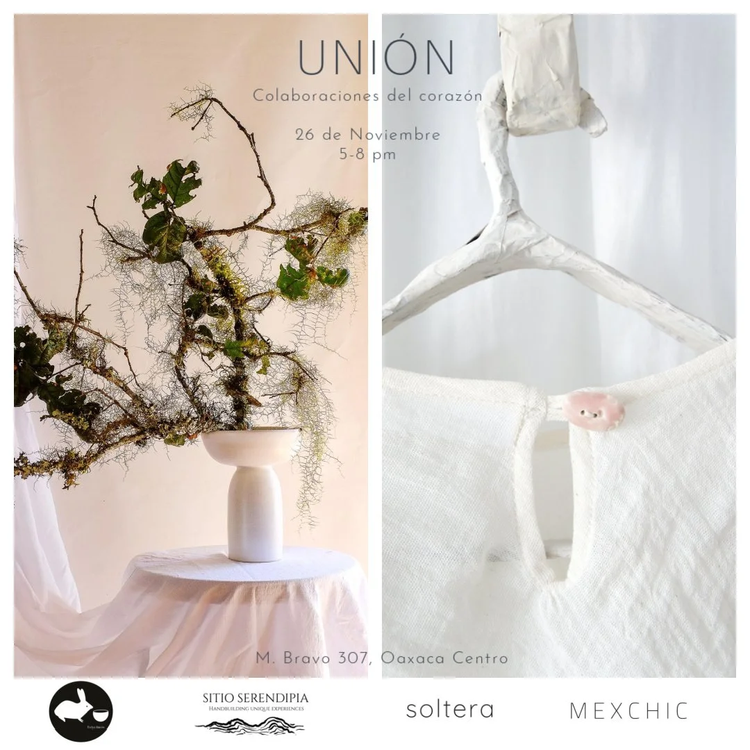 mexchic and Evelyn Alarcon Sitio Serendipia ceramic buttons oaxaca mexico 