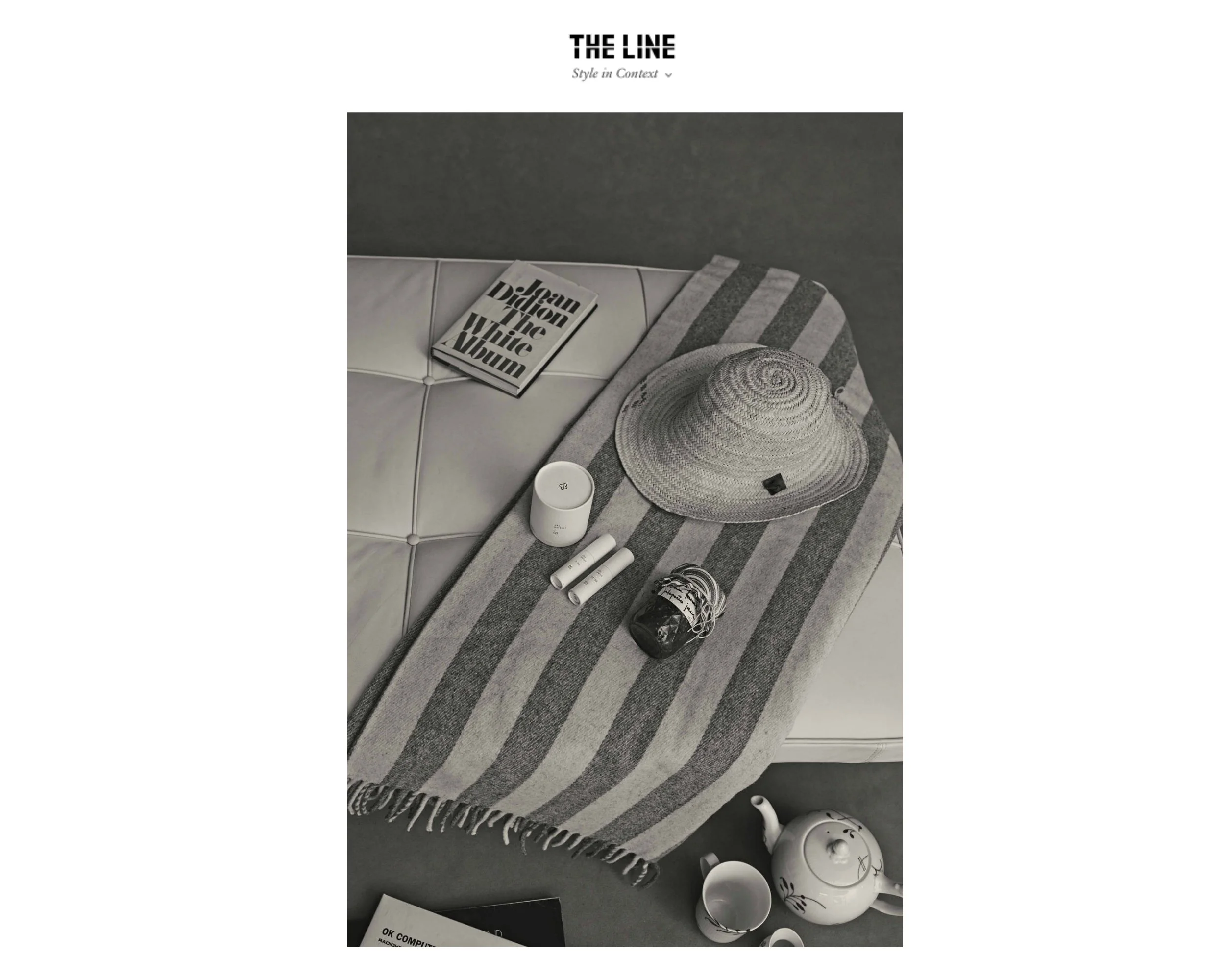 The Line New York Los Angeles luxury store Mexchic textiles blanket wool Mexico Oaxaca