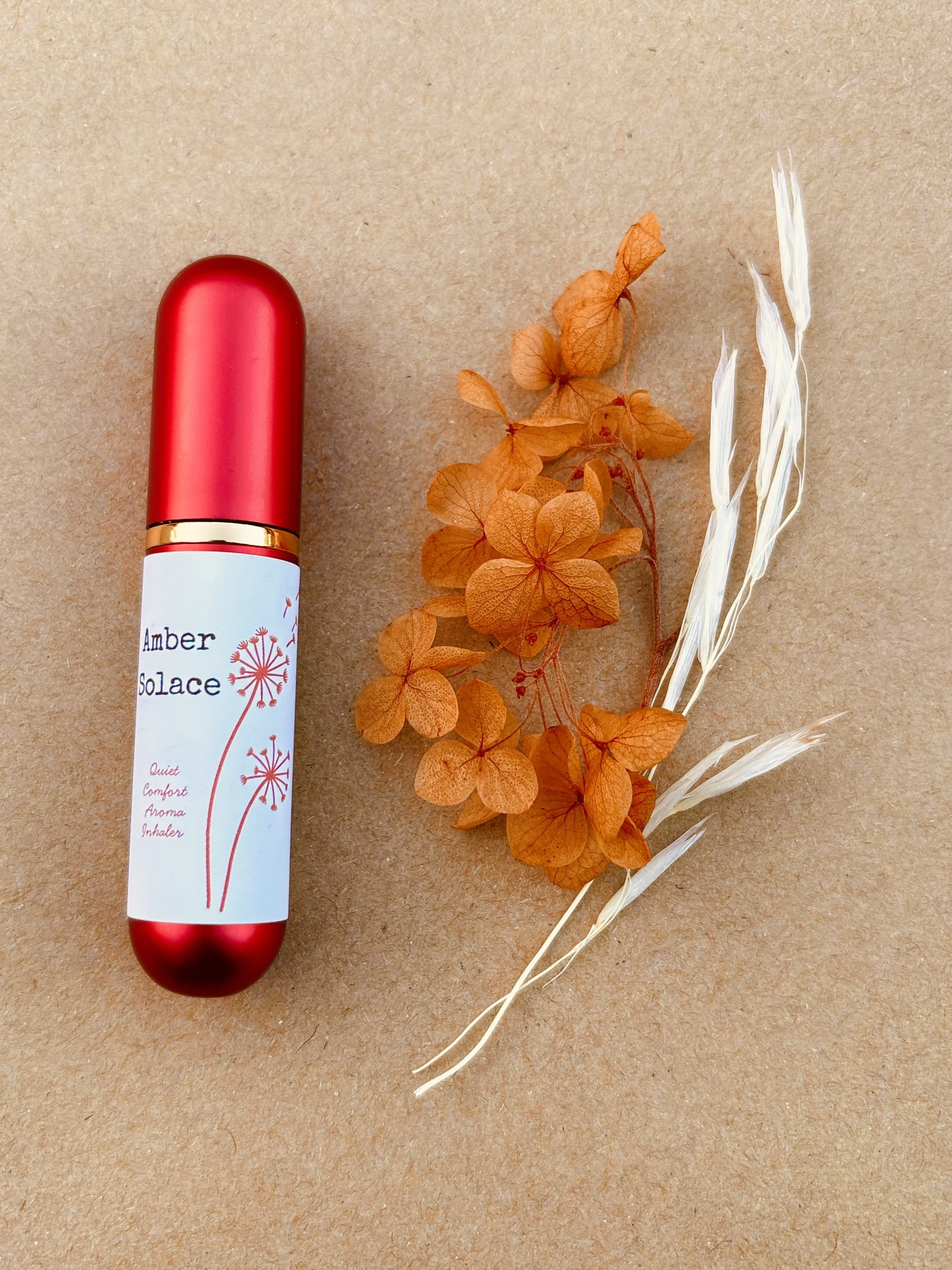 Amber Solace - Quiet Comfort Aroma Inhaler