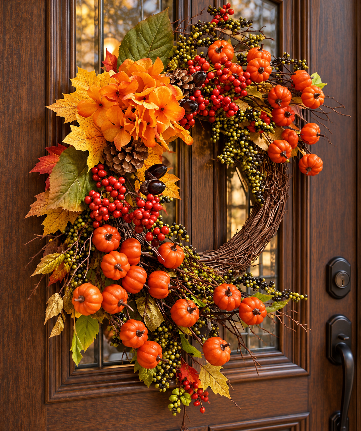 Length Fall Wreath Fall