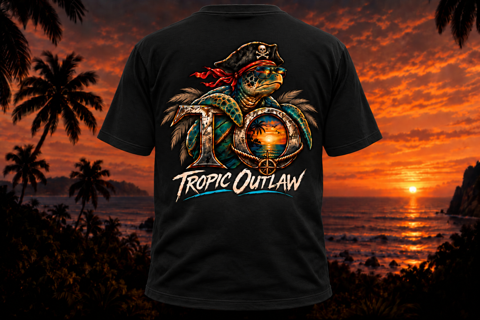 Turtle Current Short Sleeve Tee