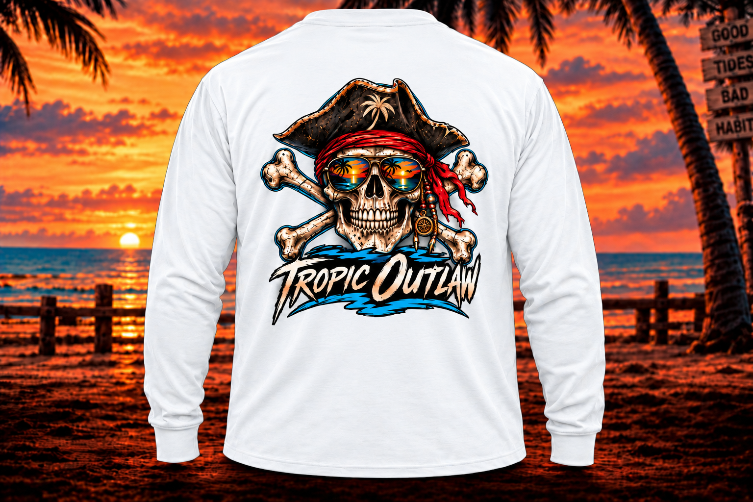 Dead Man’s Horizon Long Sleeve Tee