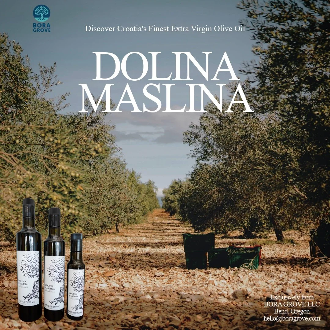 Discover Dolina Maslina extra virgin olive oil. Available now in Oregon from Bora Grove.