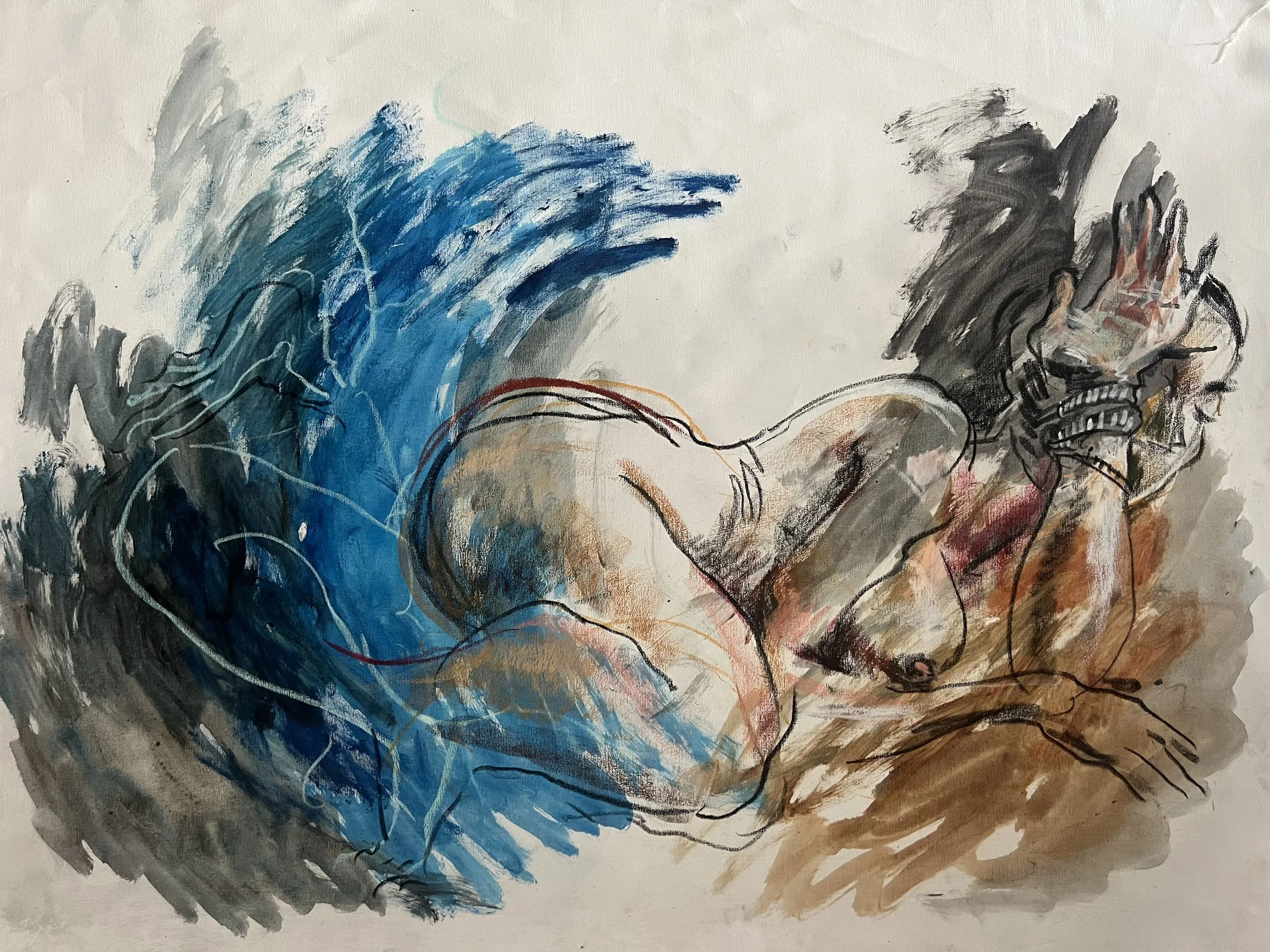 THRESHOLD
mixed media, canvas
31x41 inches