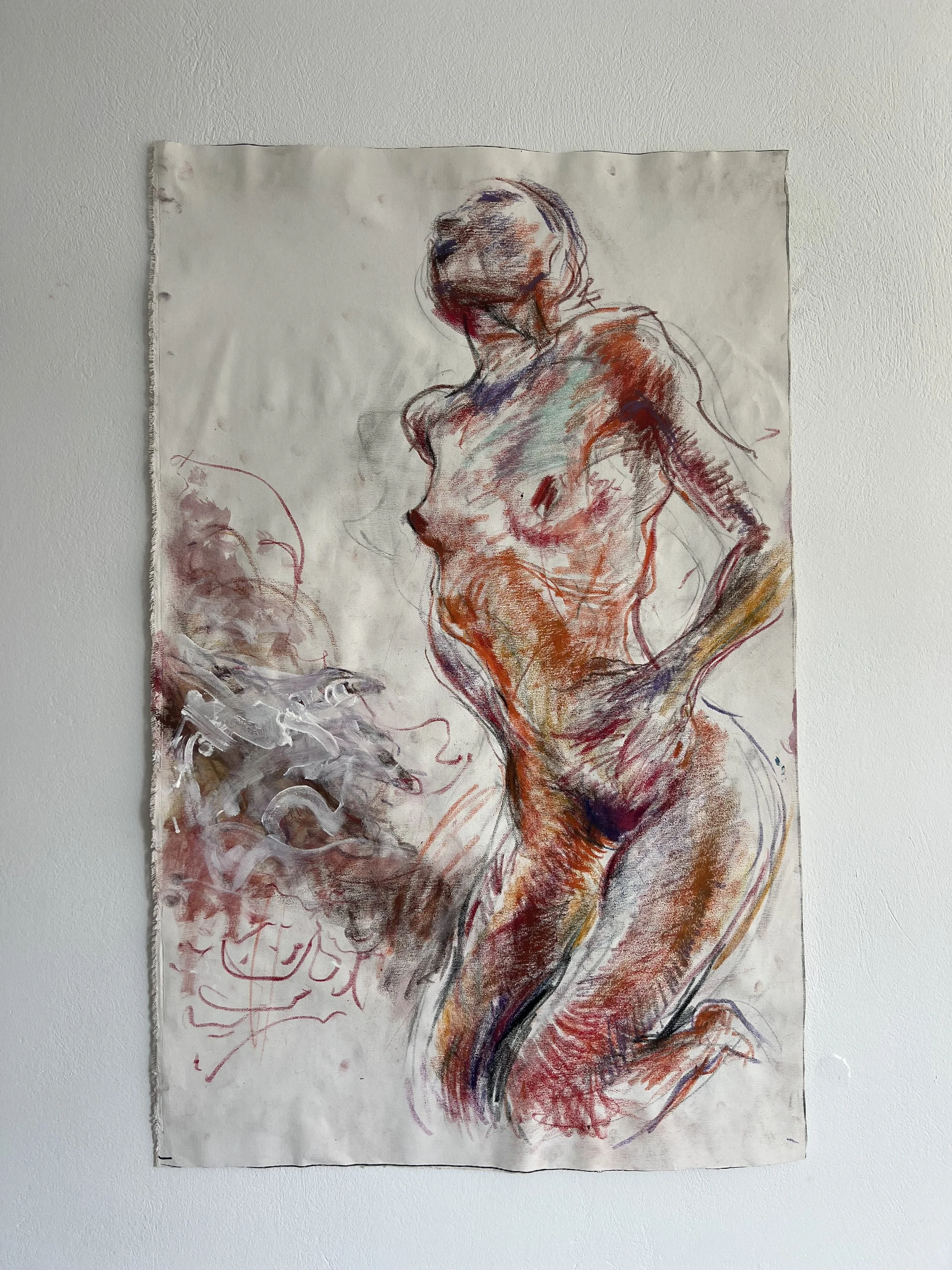 RECOIL
mixed media, canvas
39x26 inches
