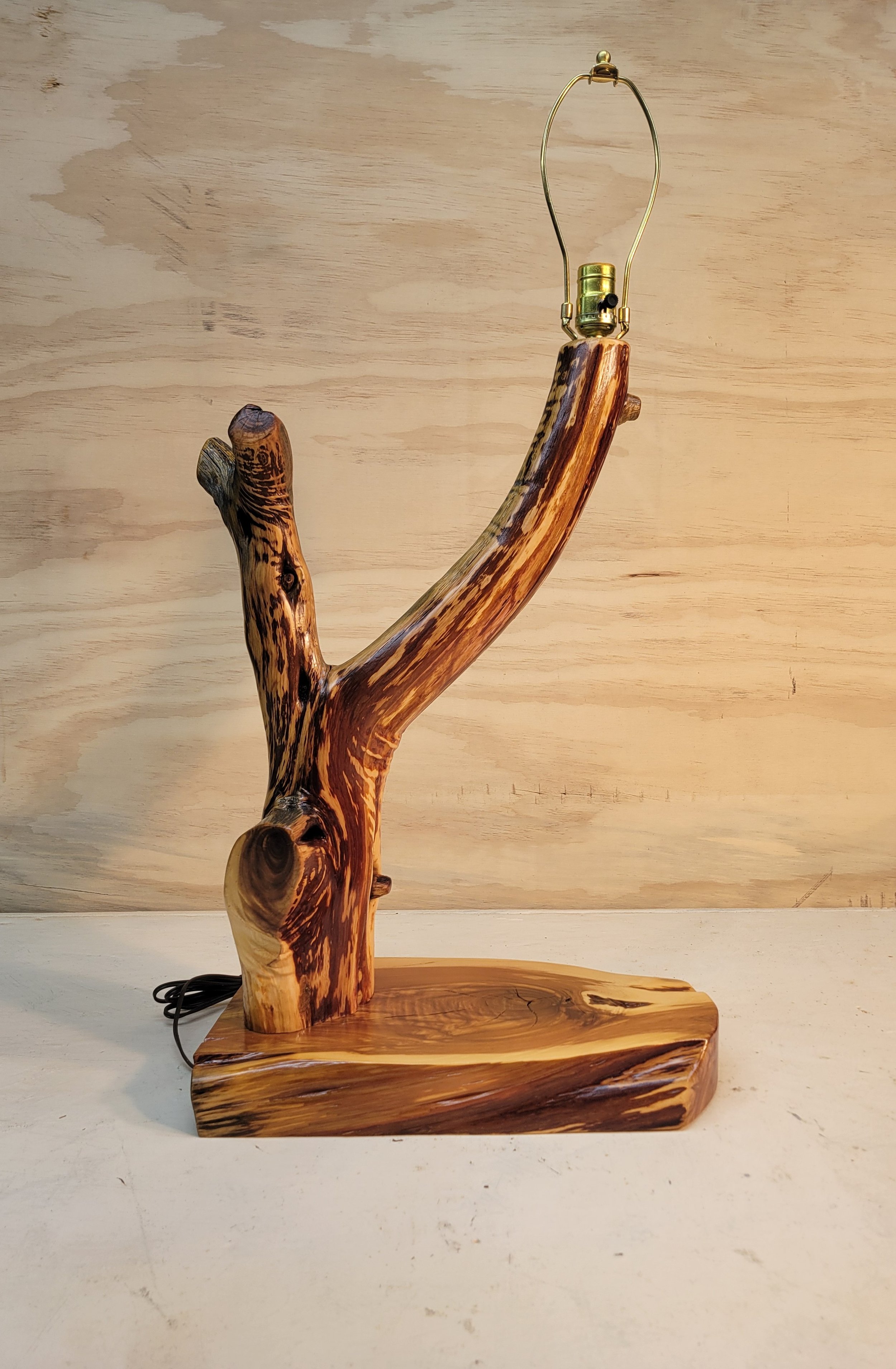 Cedar Lamp 4