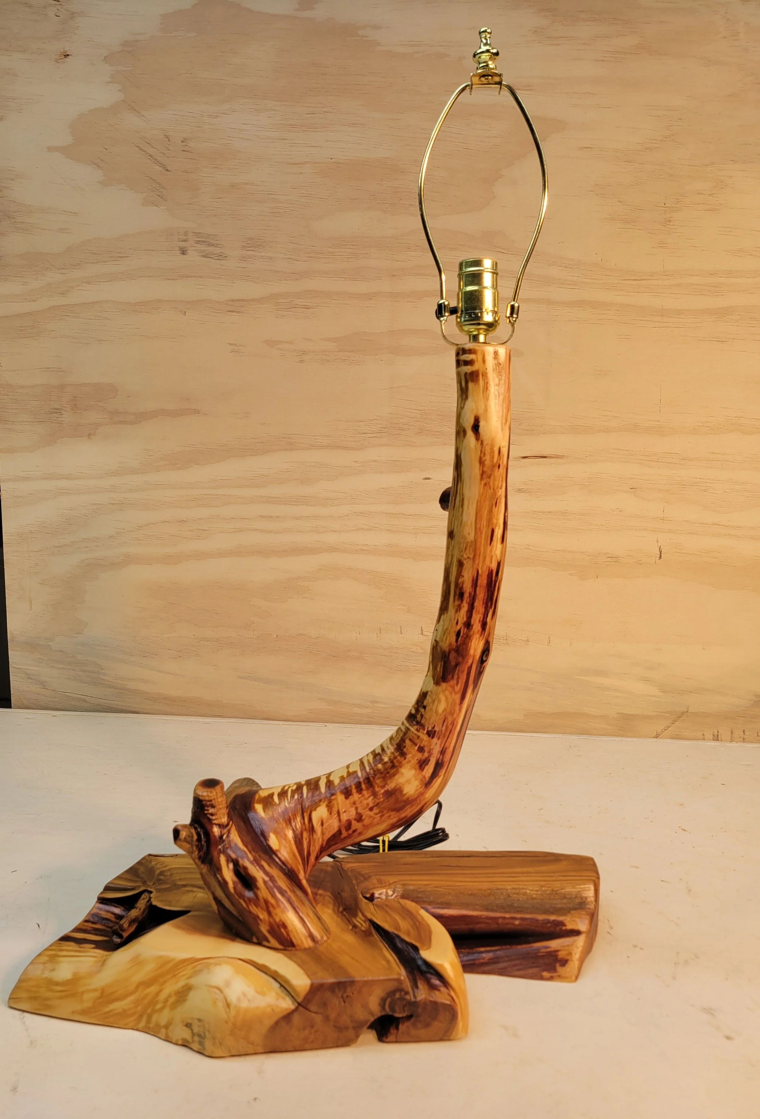 Cedar Lamp 2