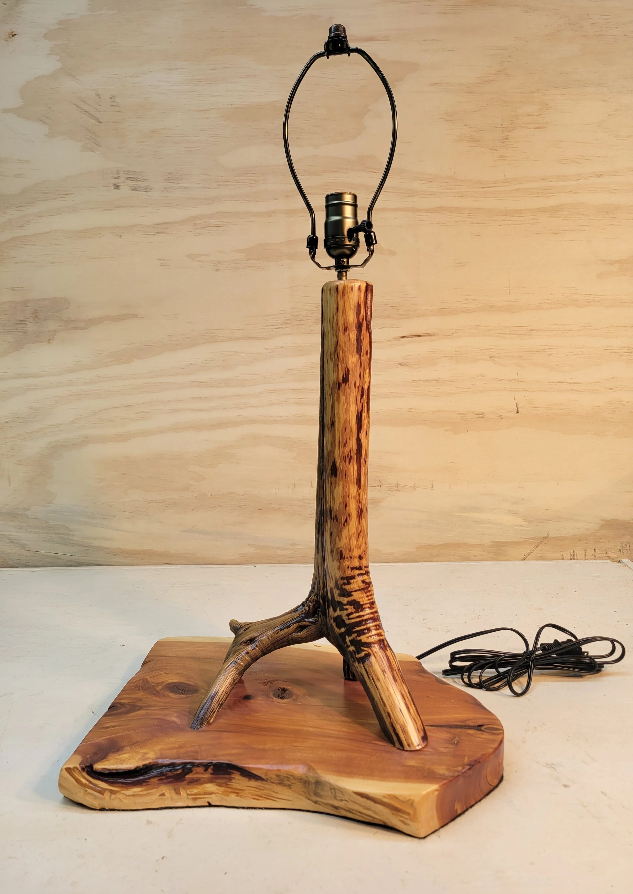 Cedar Lamp 1