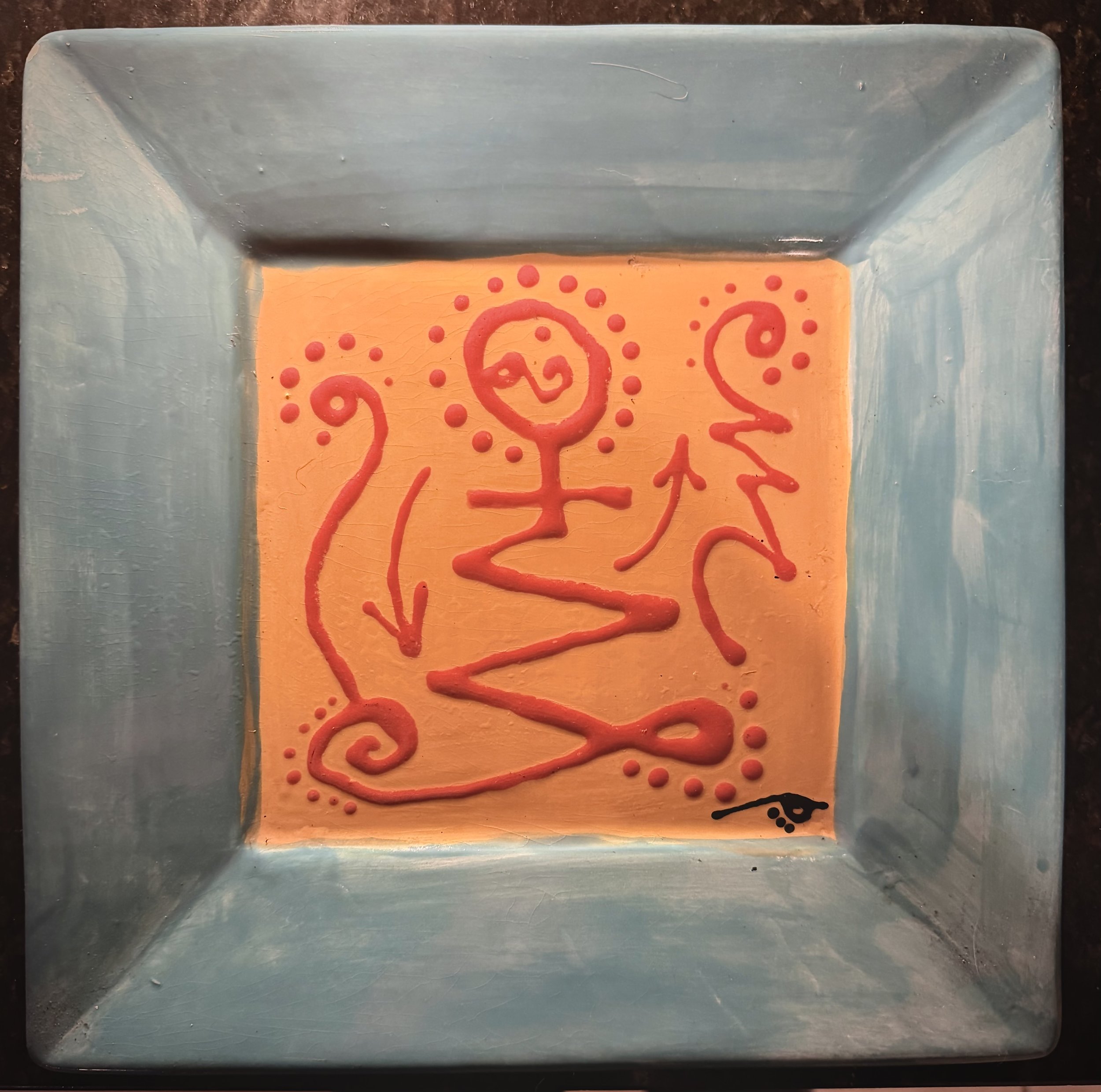 glaze on ceramic