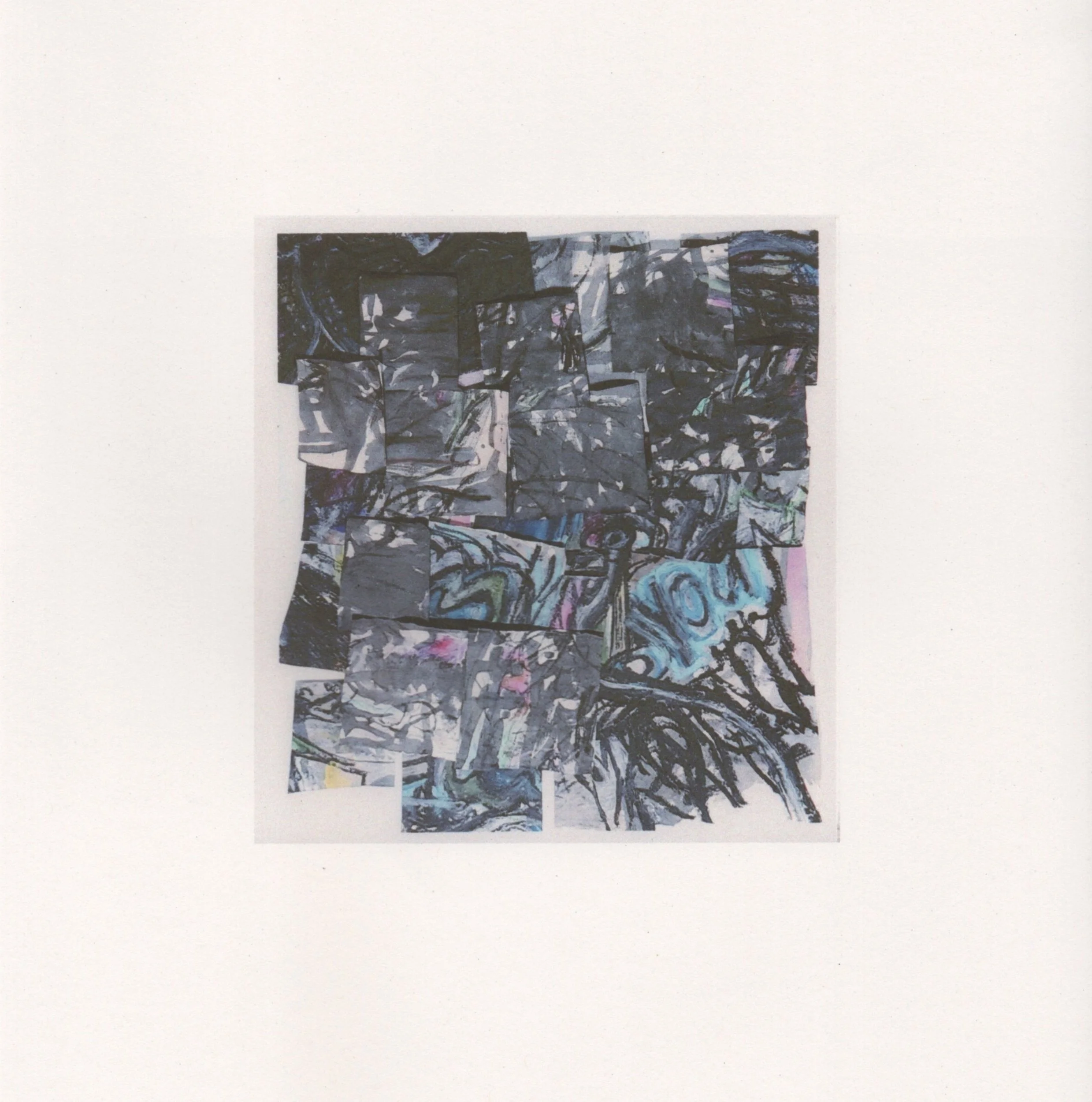 You, 2023, mixed media on canvas, 27"x 27"