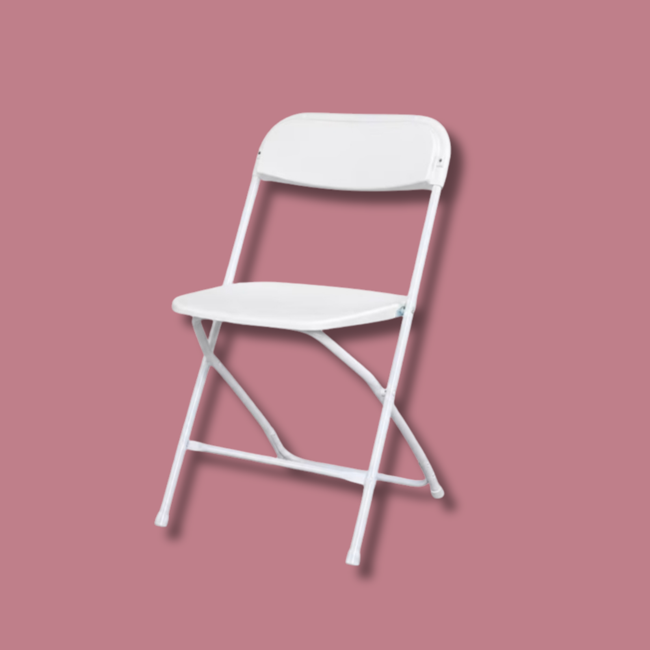 White Folding Chair