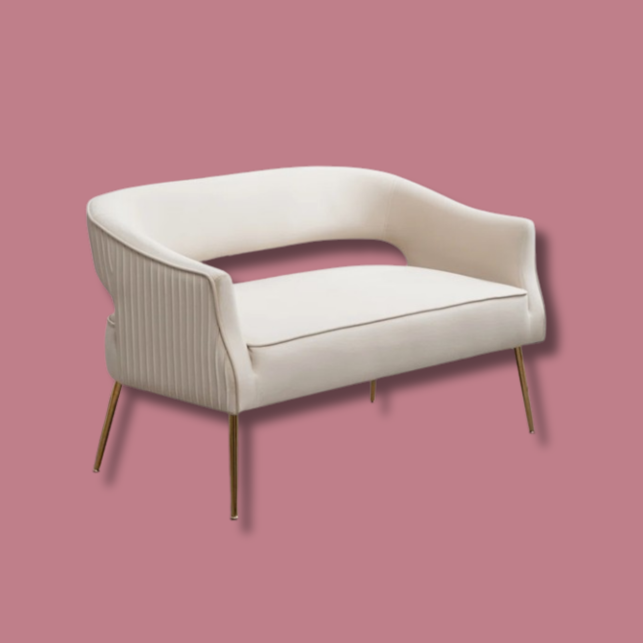 Velvet Lounge Sofa