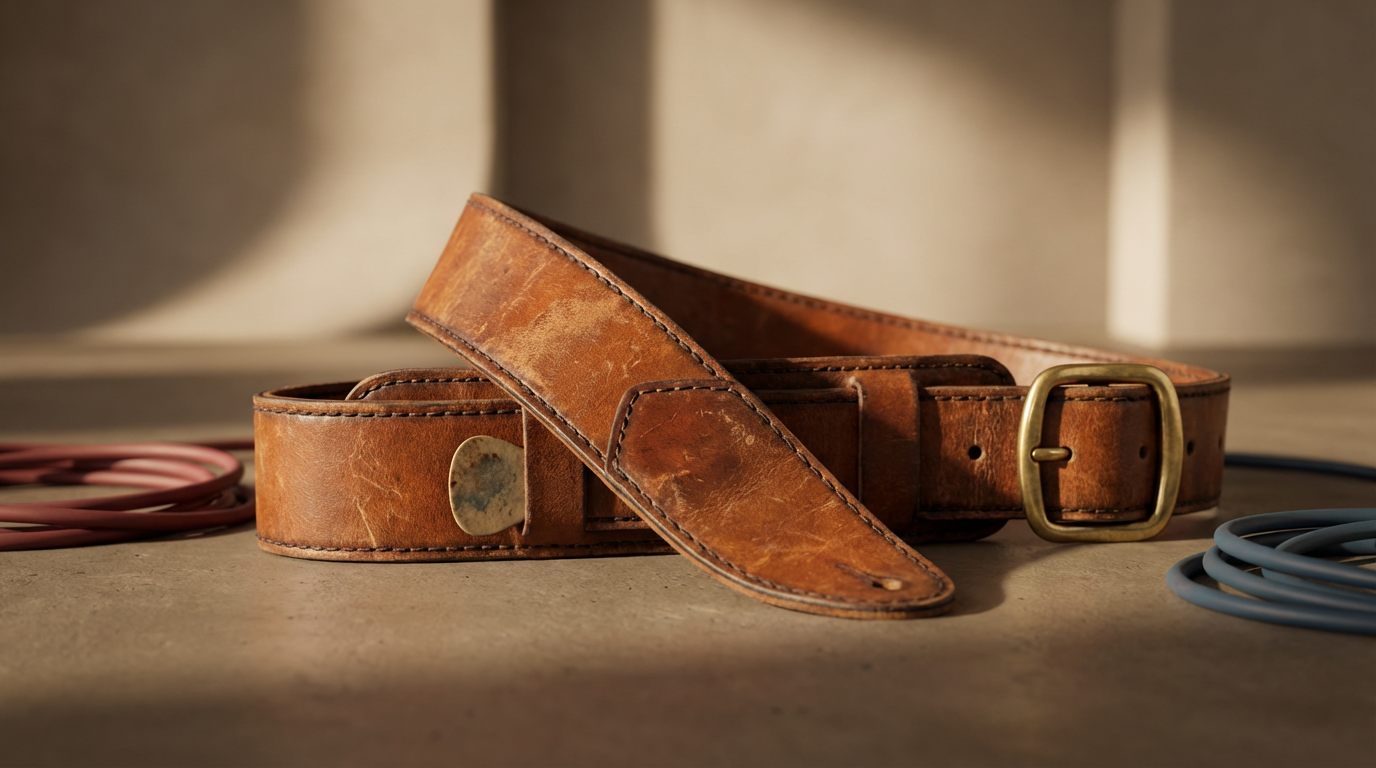 Leather Guitar Strap