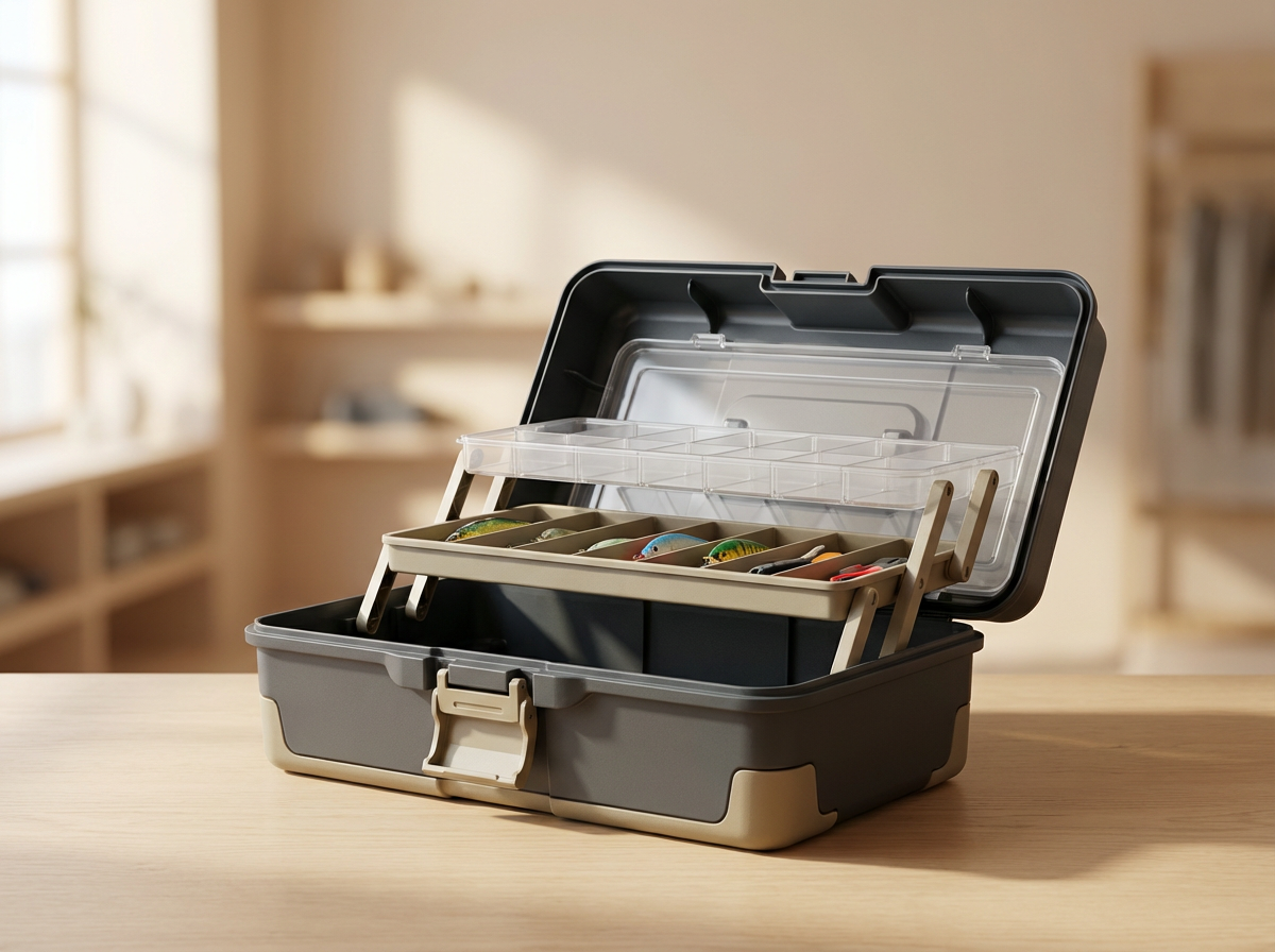 Multi-Tray Tackle Box