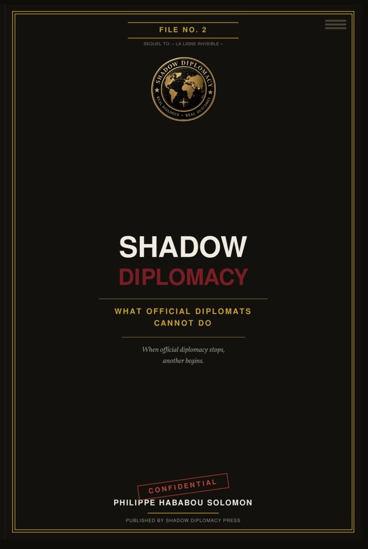 Shadow Diplomacy, cover