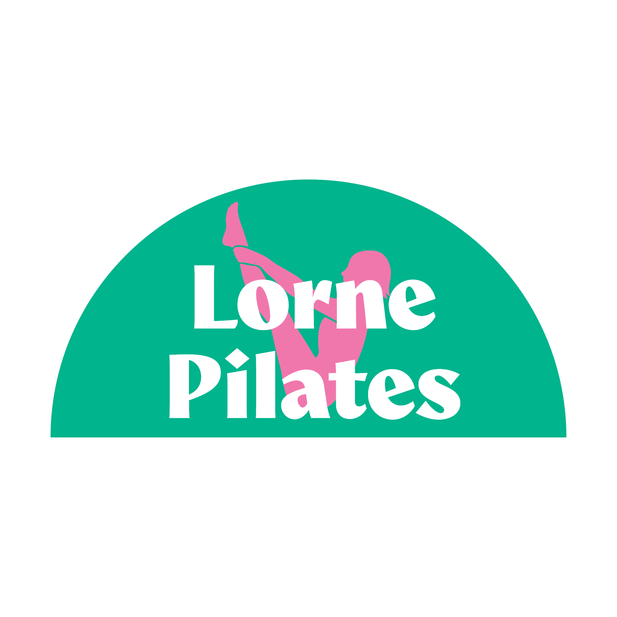 Colorful logo with the words 'Love, Peace, Pizzas' and a pink silhouette of a person holding a pizza.